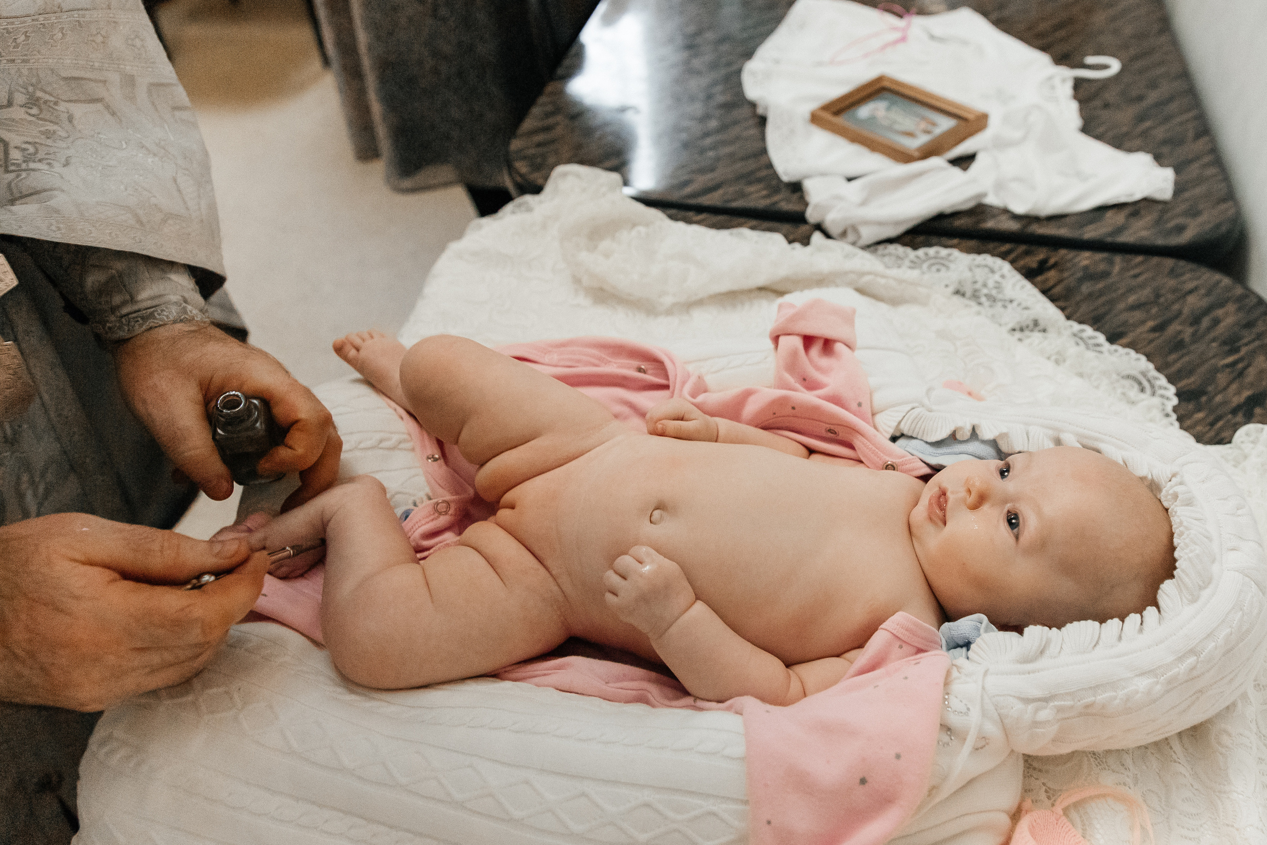 Крещение Вероники. Семейный фотограф в Туле Яна Денисова — семейная фотосессия