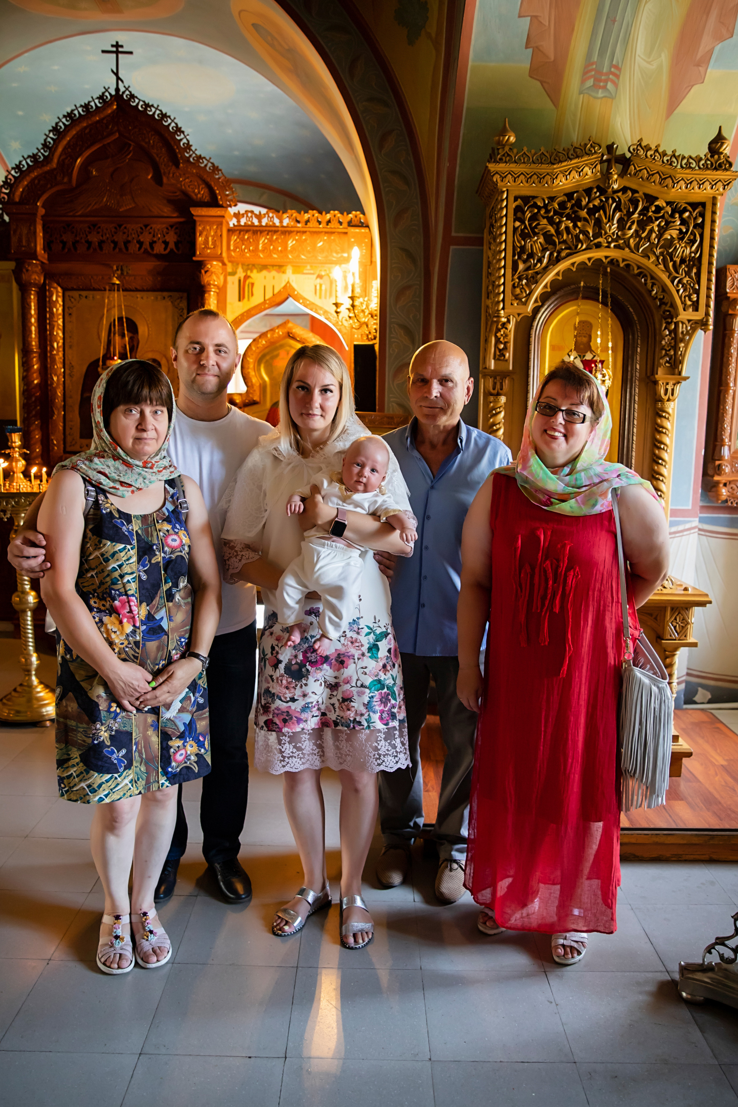 Крещение Владимира. Семейный фотограф в Туле Яна Денисова — семейная фотосессия