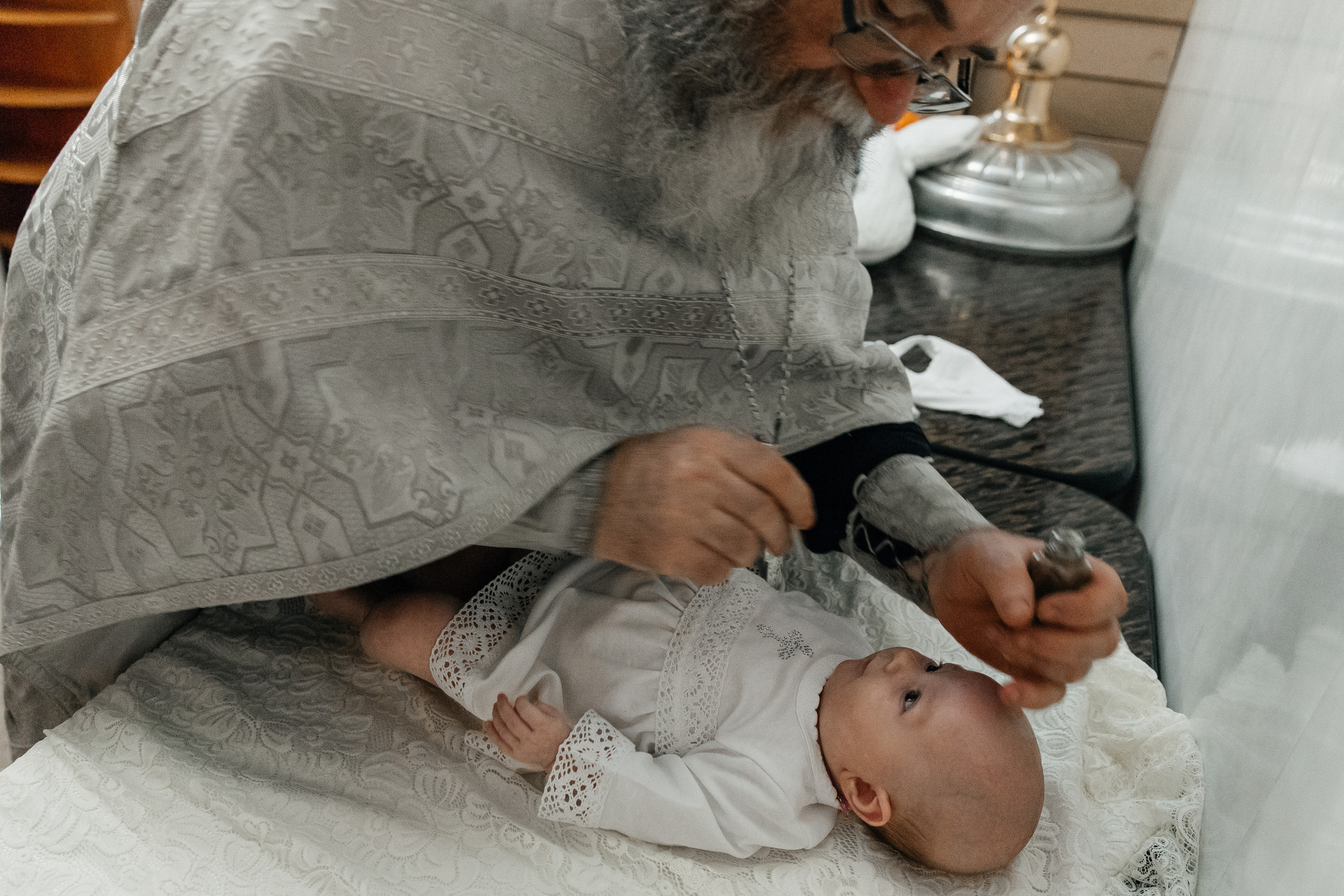 Крещение Вероники. Семейный фотограф в Туле Яна Денисова — семейная фотосессия