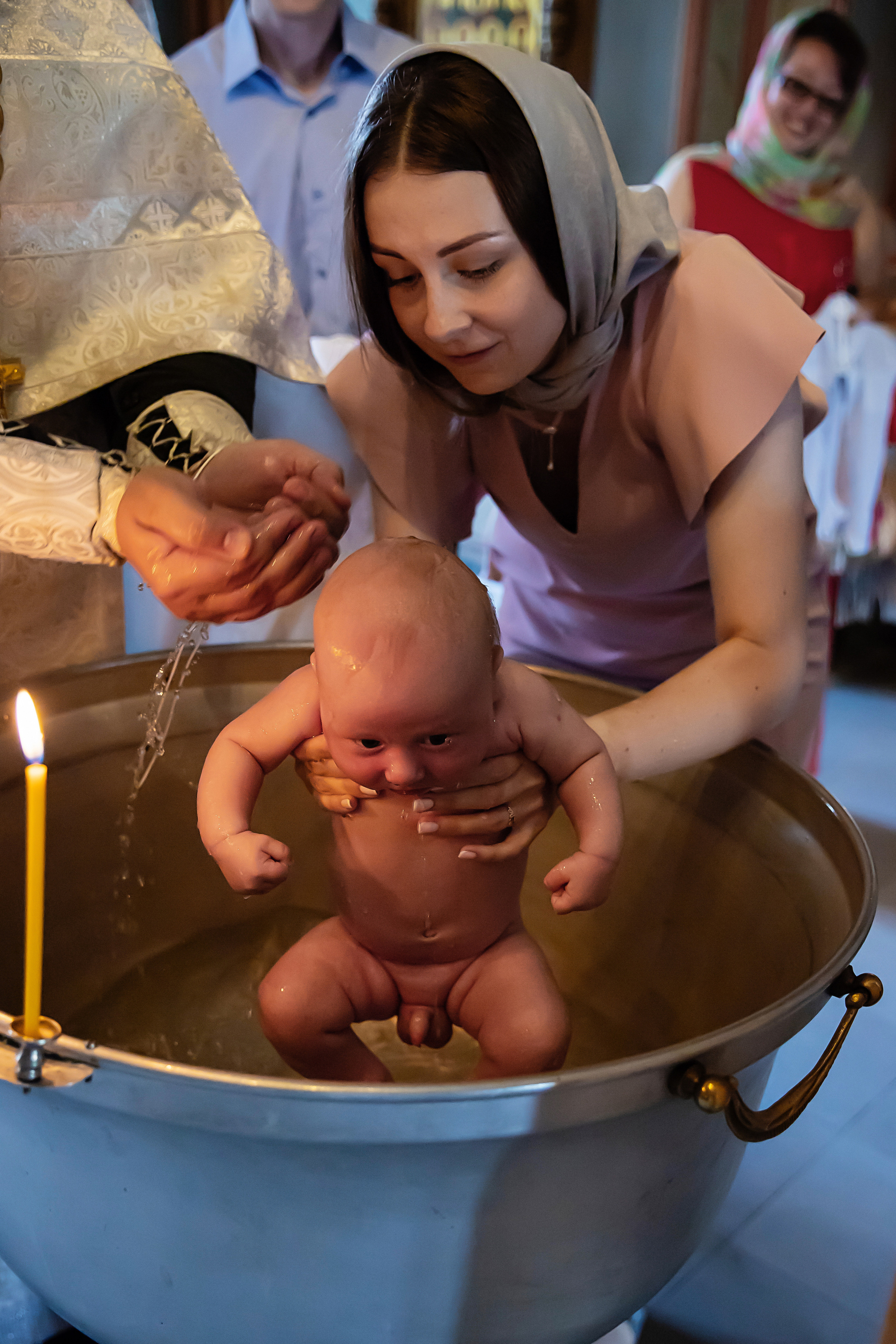 Крещение Владимира. Семейный фотограф в Туле Яна Денисова — семейная фотосессия
