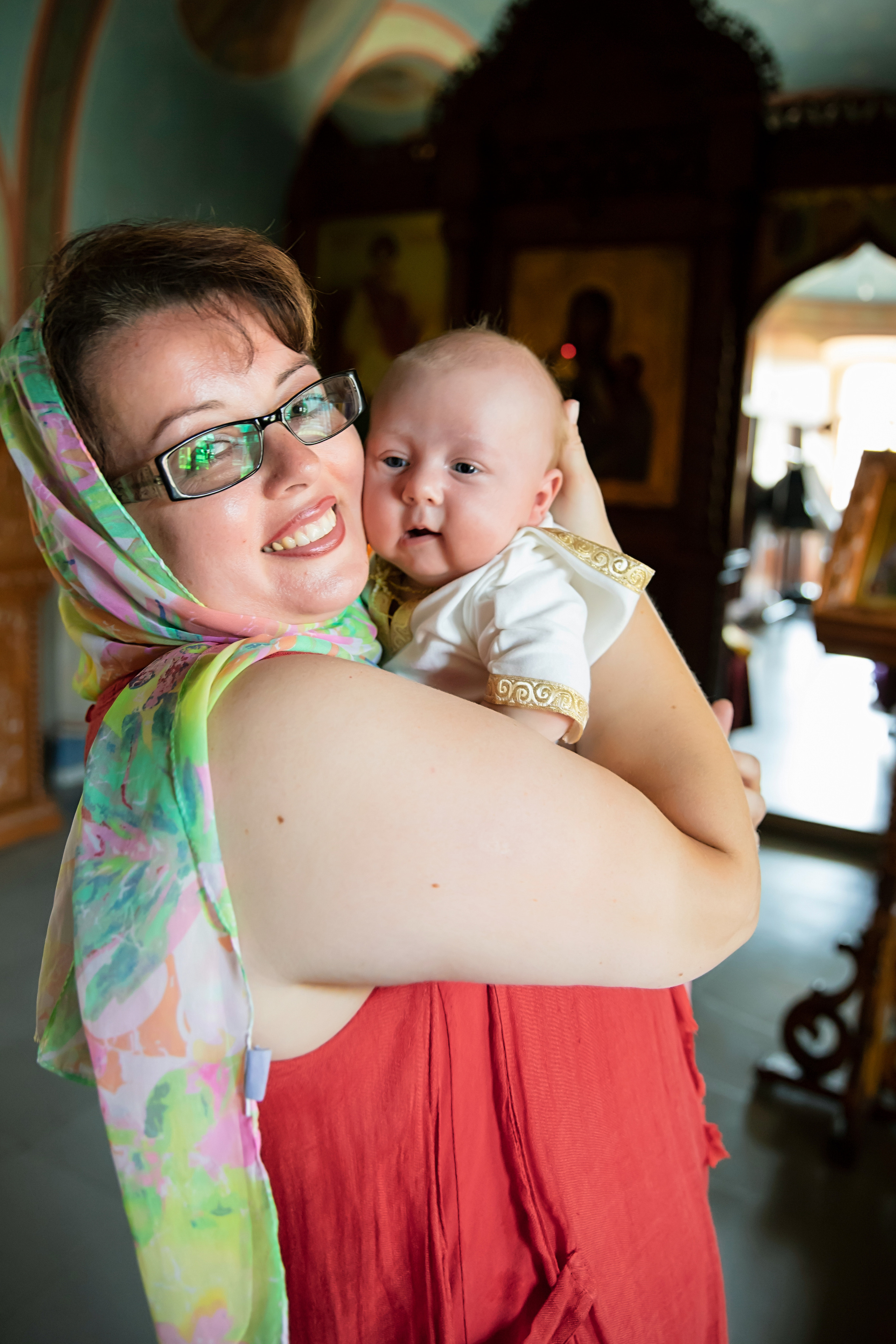 Крещение Владимира. Семейный фотограф в Туле Яна Денисова — семейная фотосессия