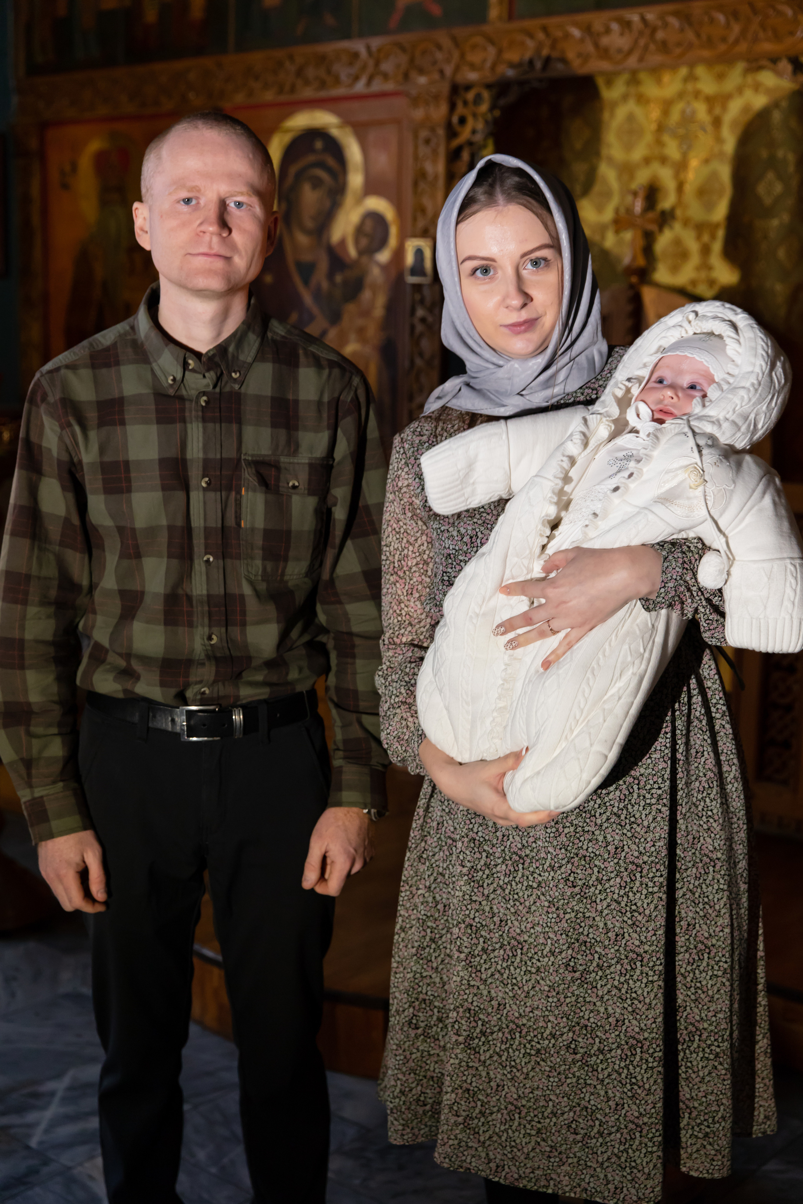 Крещение Вероники. Семейный фотограф в Туле Яна Денисова — семейная фотосессия