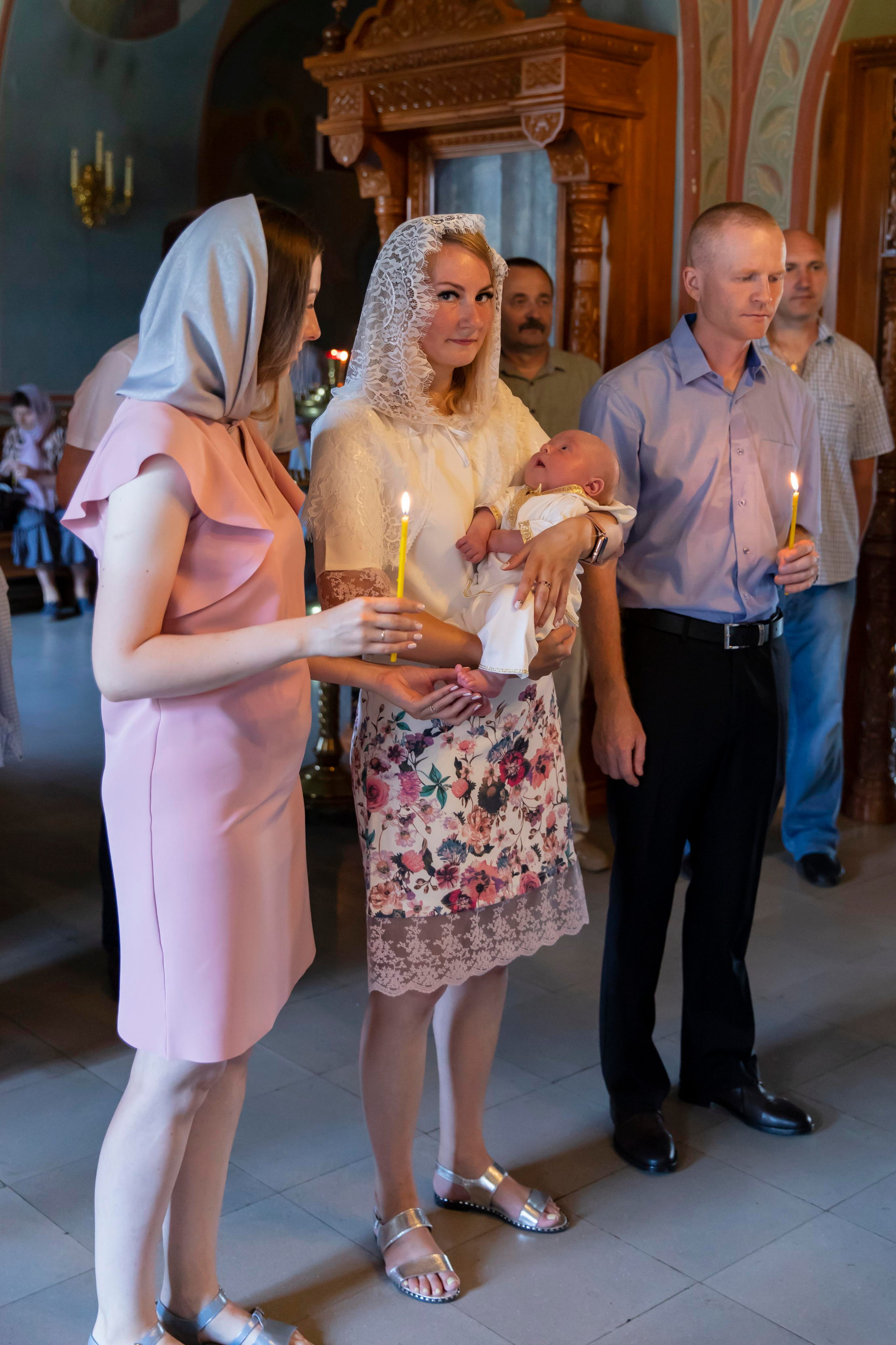 Крещение Владимира. Семейный фотограф в Туле Яна Денисова — семейная фотосессия