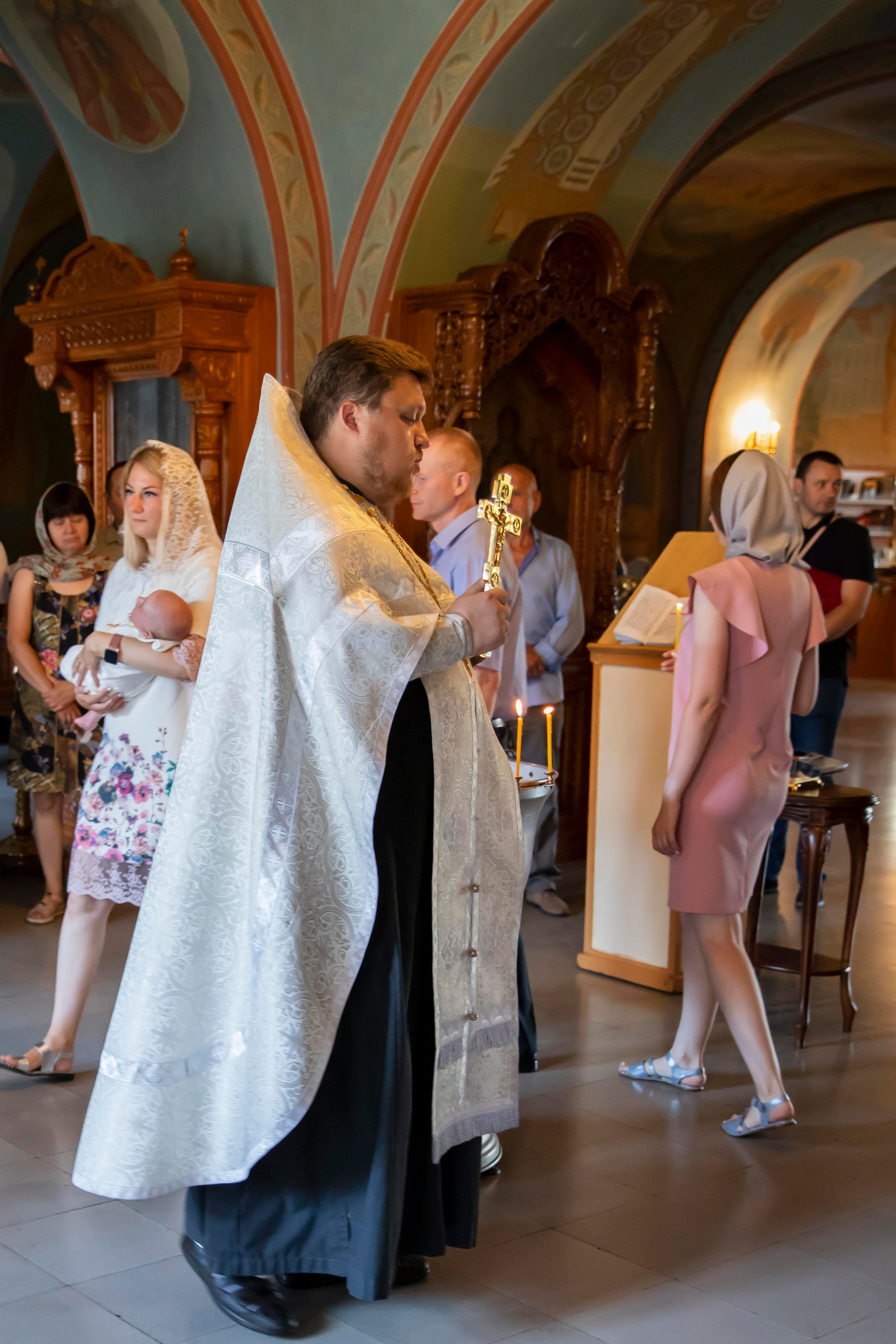 Крещение Владимира. Семейный фотограф в Туле Яна Денисова — семейная фотосессия