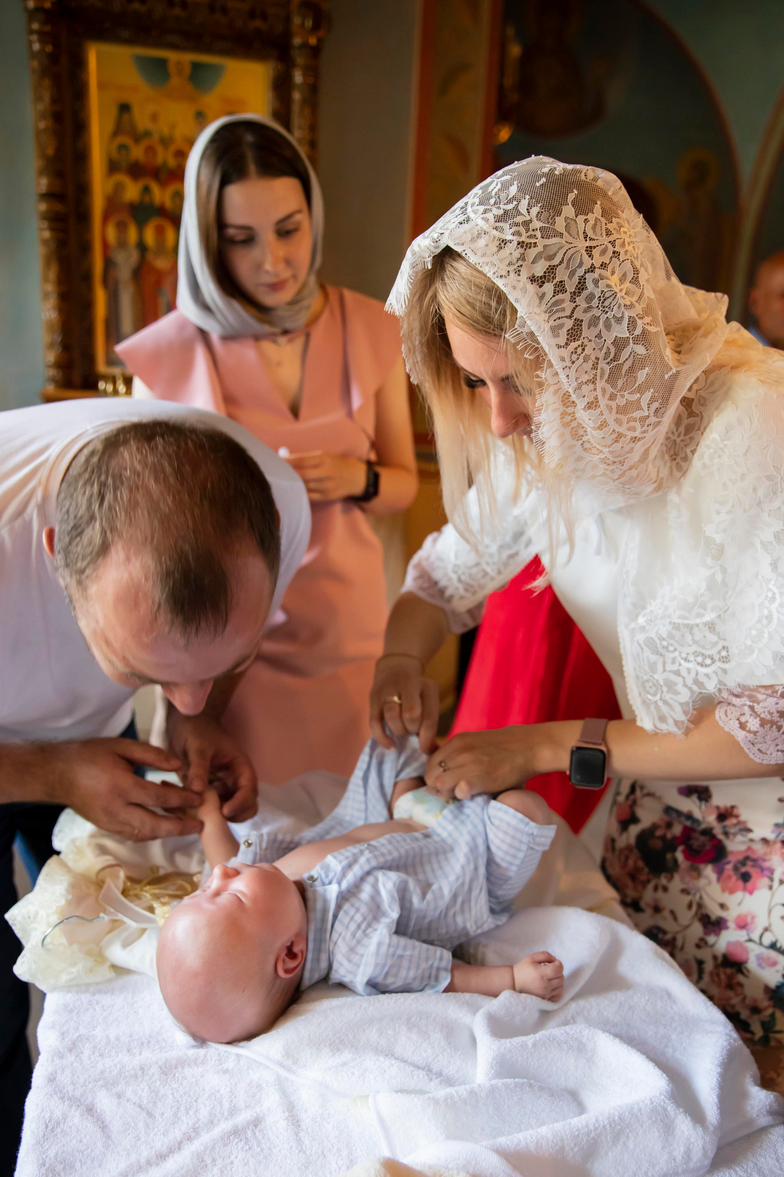 Крещение Владимира. Семейный фотограф в Туле Яна Денисова — семейная фотосессия