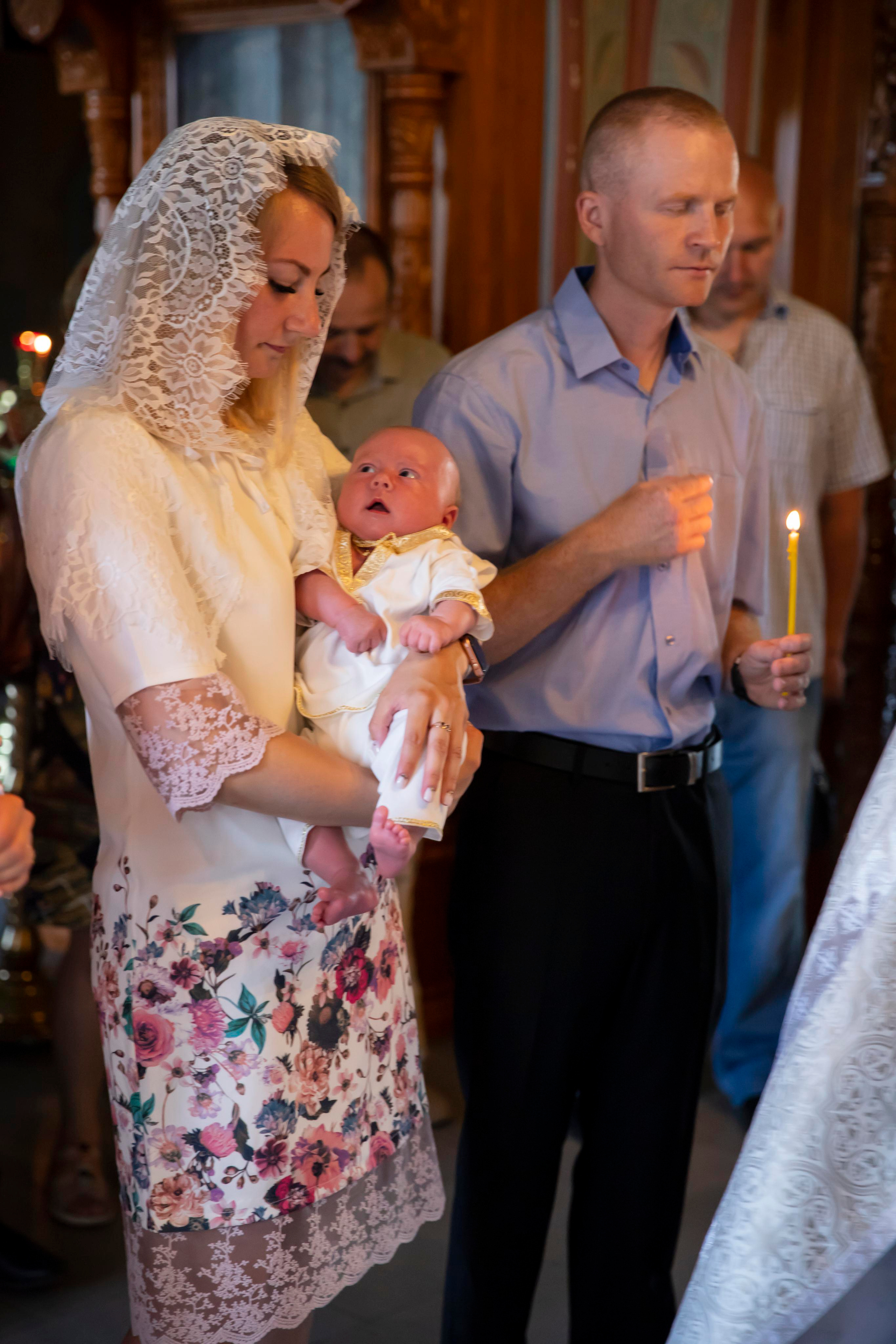 Крещение Владимира. Семейный фотограф в Туле Яна Денисова — семейная фотосессия