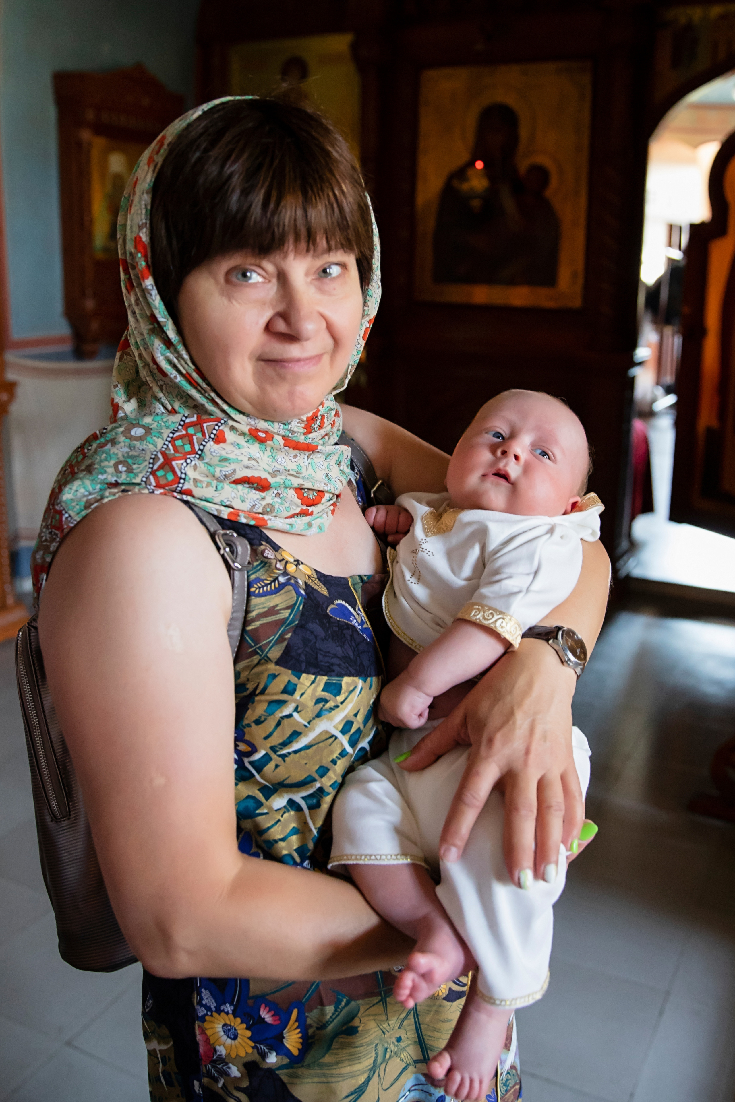 Крещение Владимира. Семейный фотограф в Туле Яна Денисова — семейная фотосессия