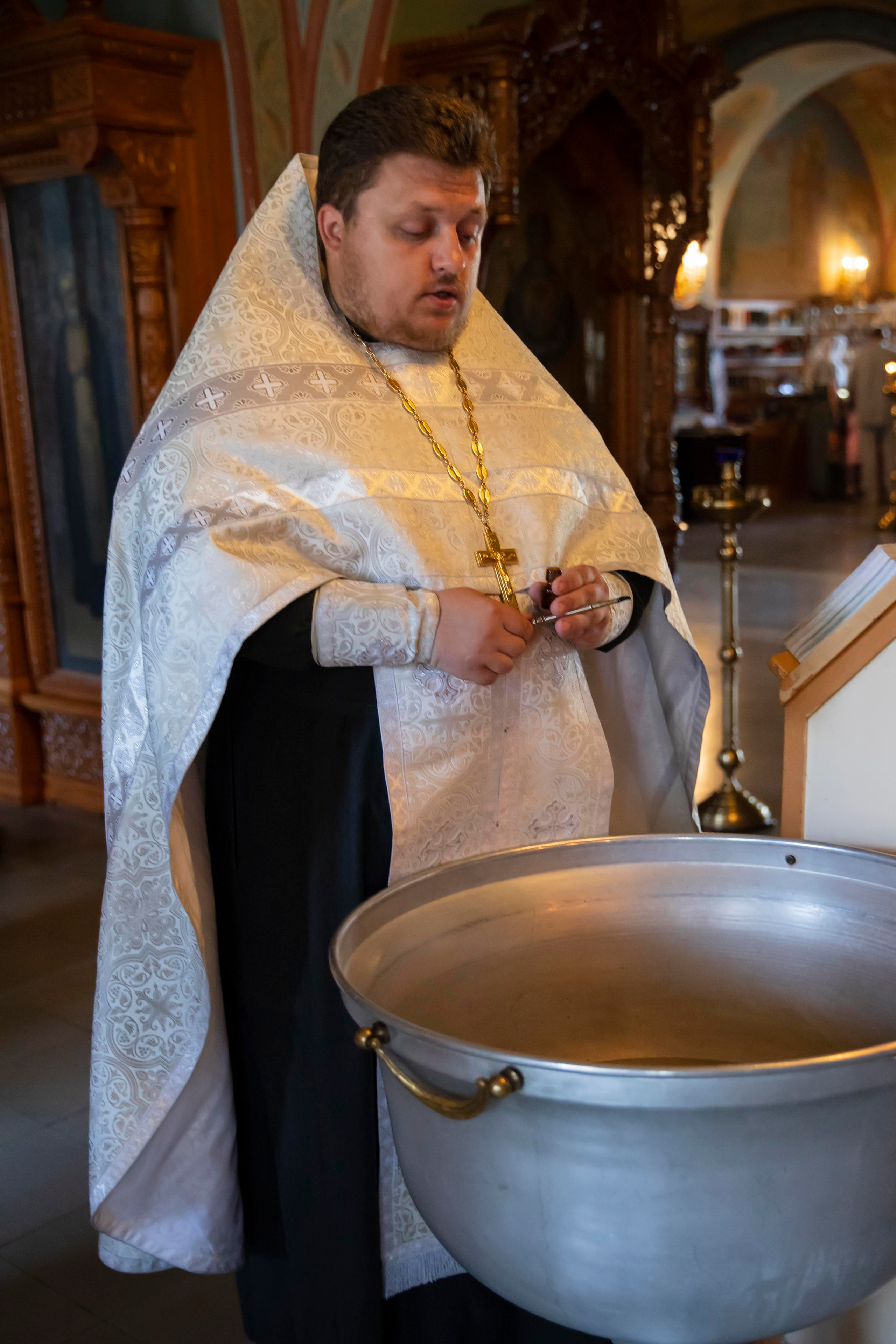 Крещение Владимира. Семейный фотограф в Туле Яна Денисова — семейная фотосессия