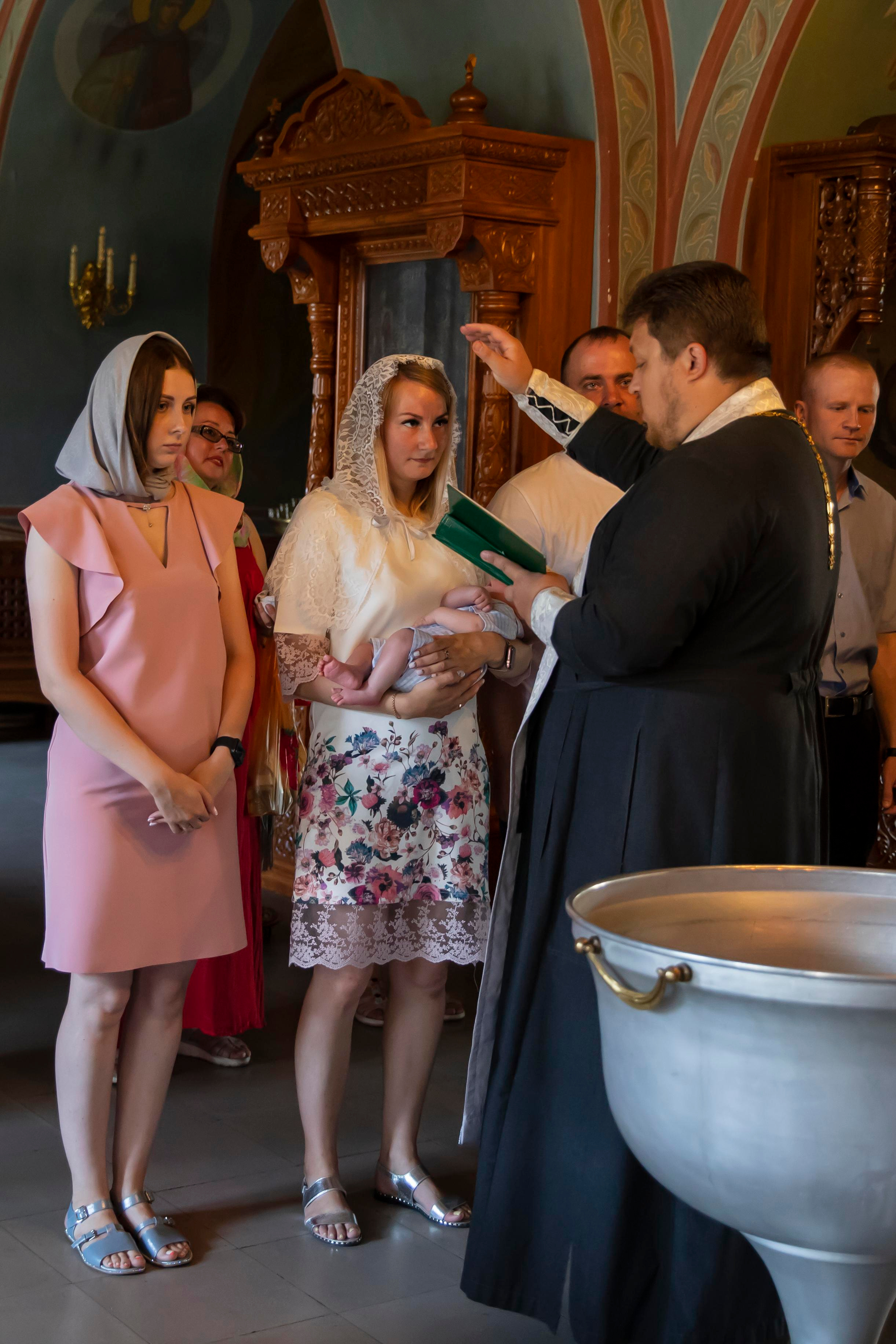 Крещение Владимира. Семейный фотограф в Туле Яна Денисова — семейная фотосессия