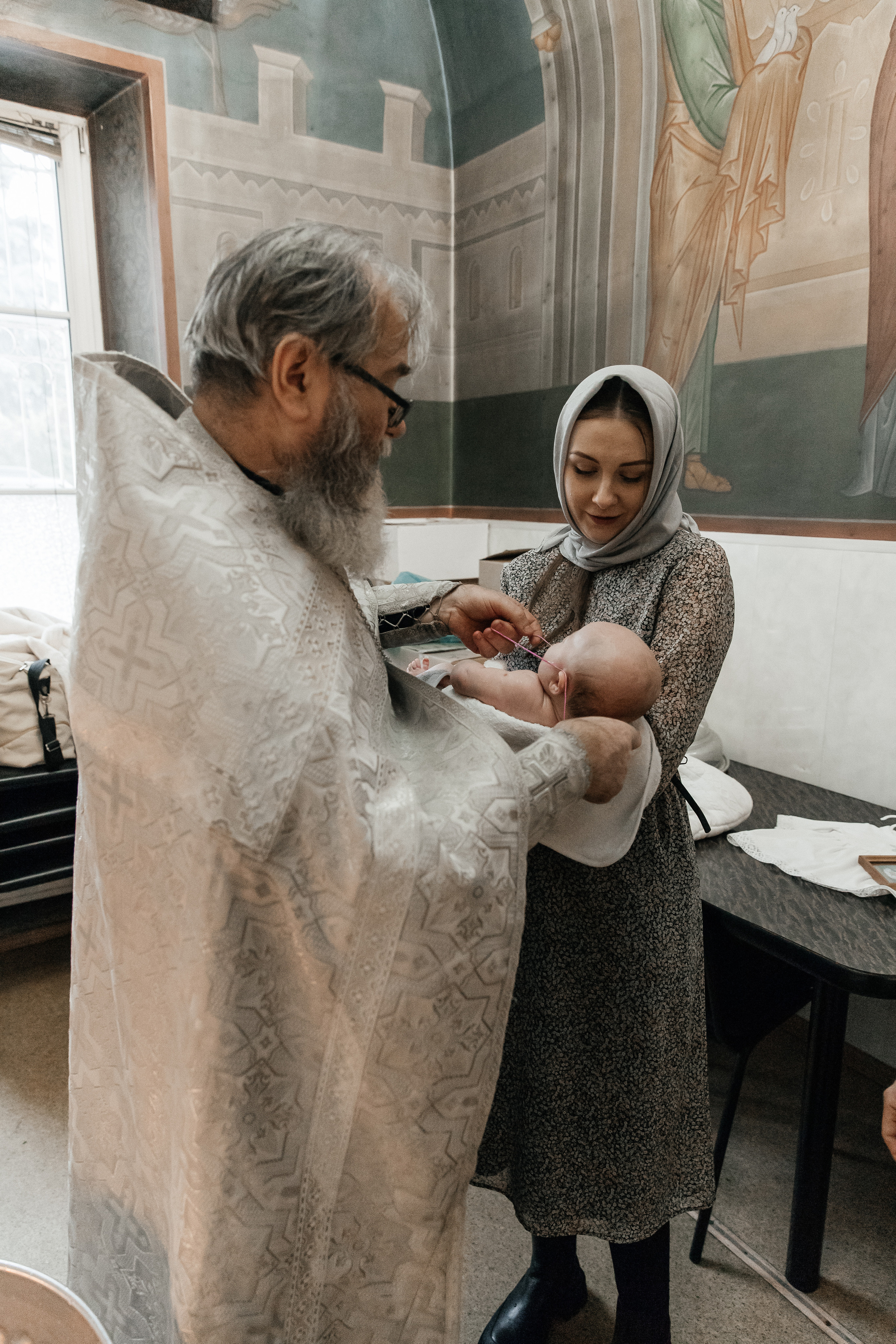 Крещение Вероники. Семейный фотограф в Туле Яна Денисова — семейная фотосессия