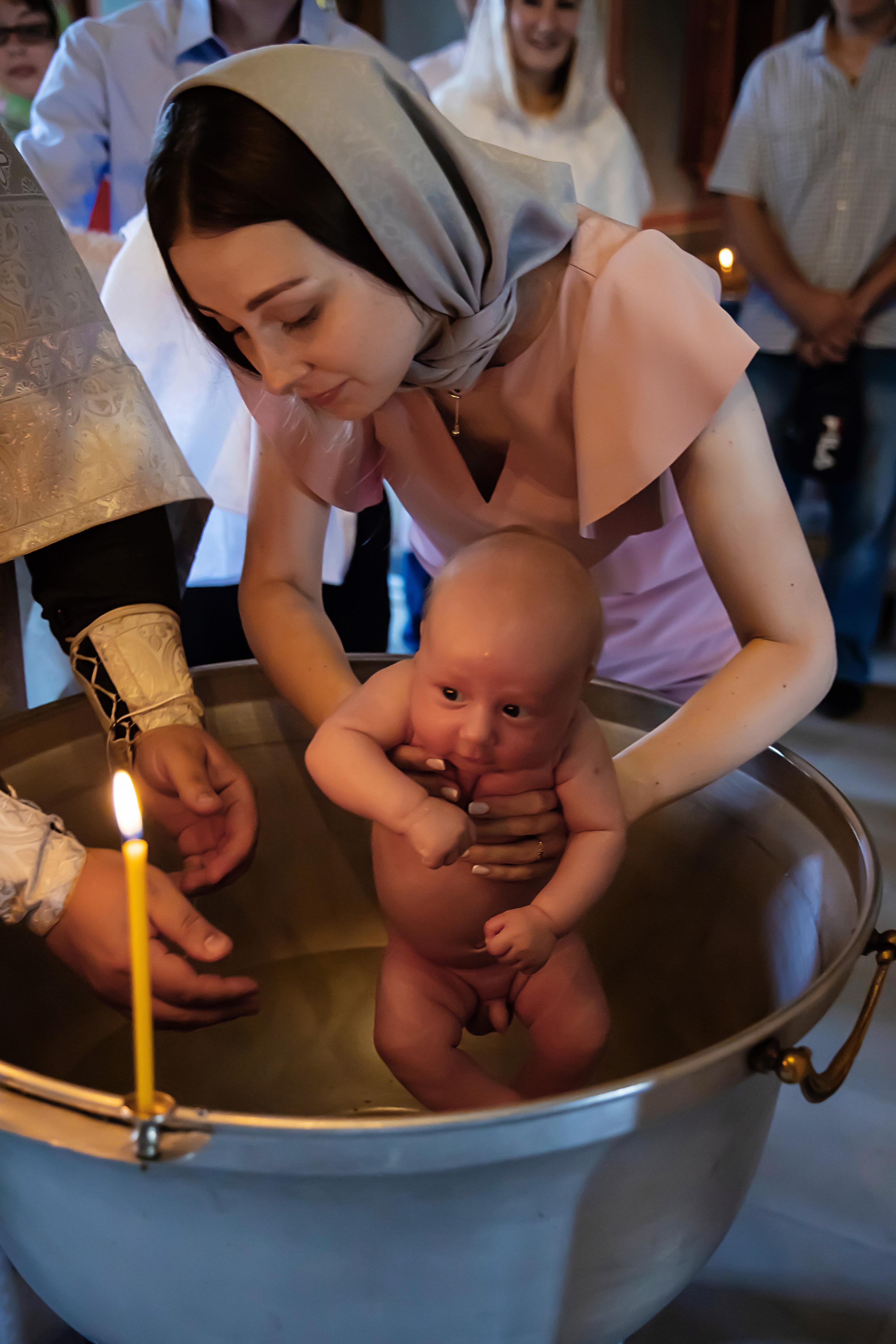 Крещение Владимира. Семейный фотограф в Туле Яна Денисова — семейная фотосессия