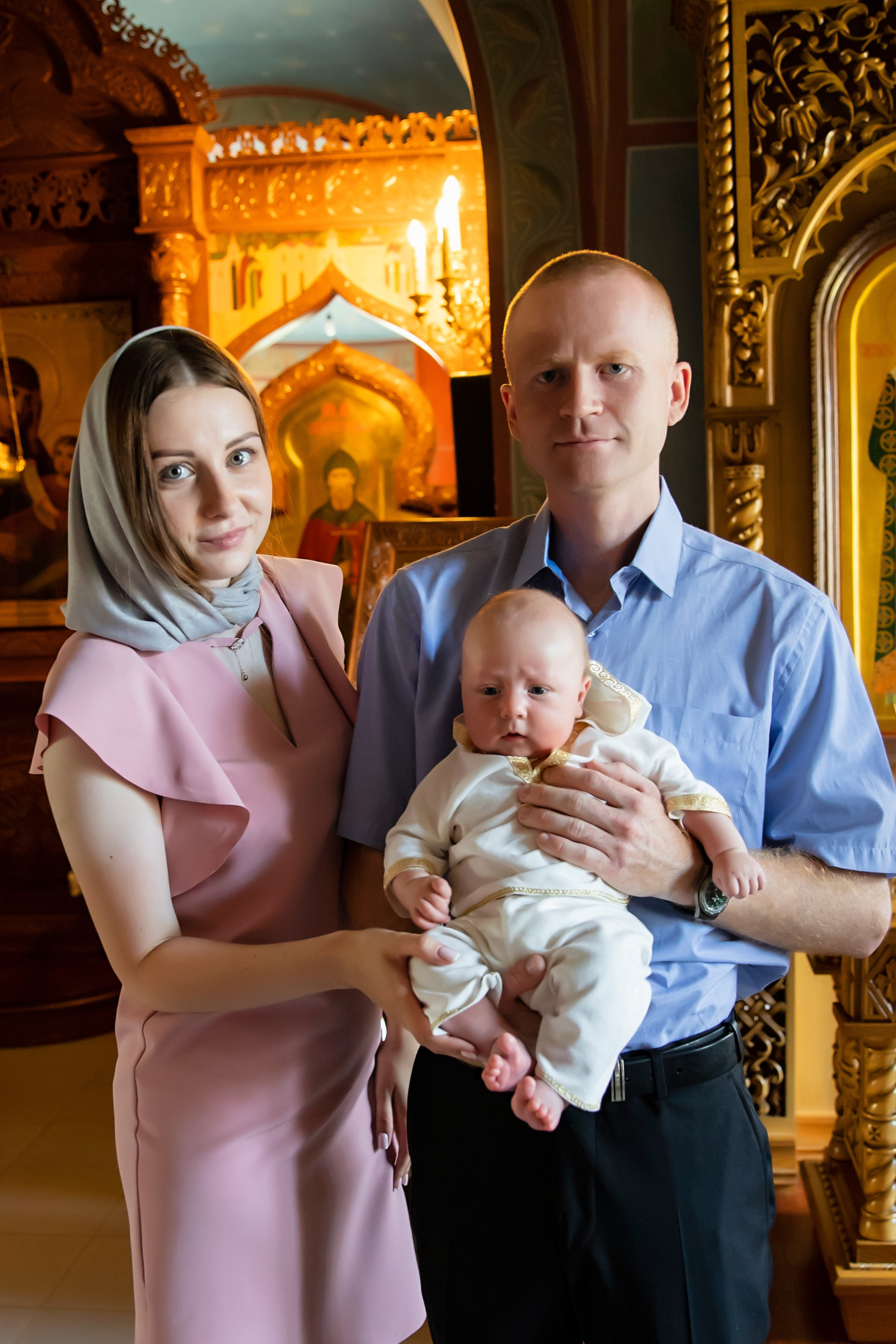 Крещение Владимира. Семейный фотограф в Туле Яна Денисова — семейная фотосессия