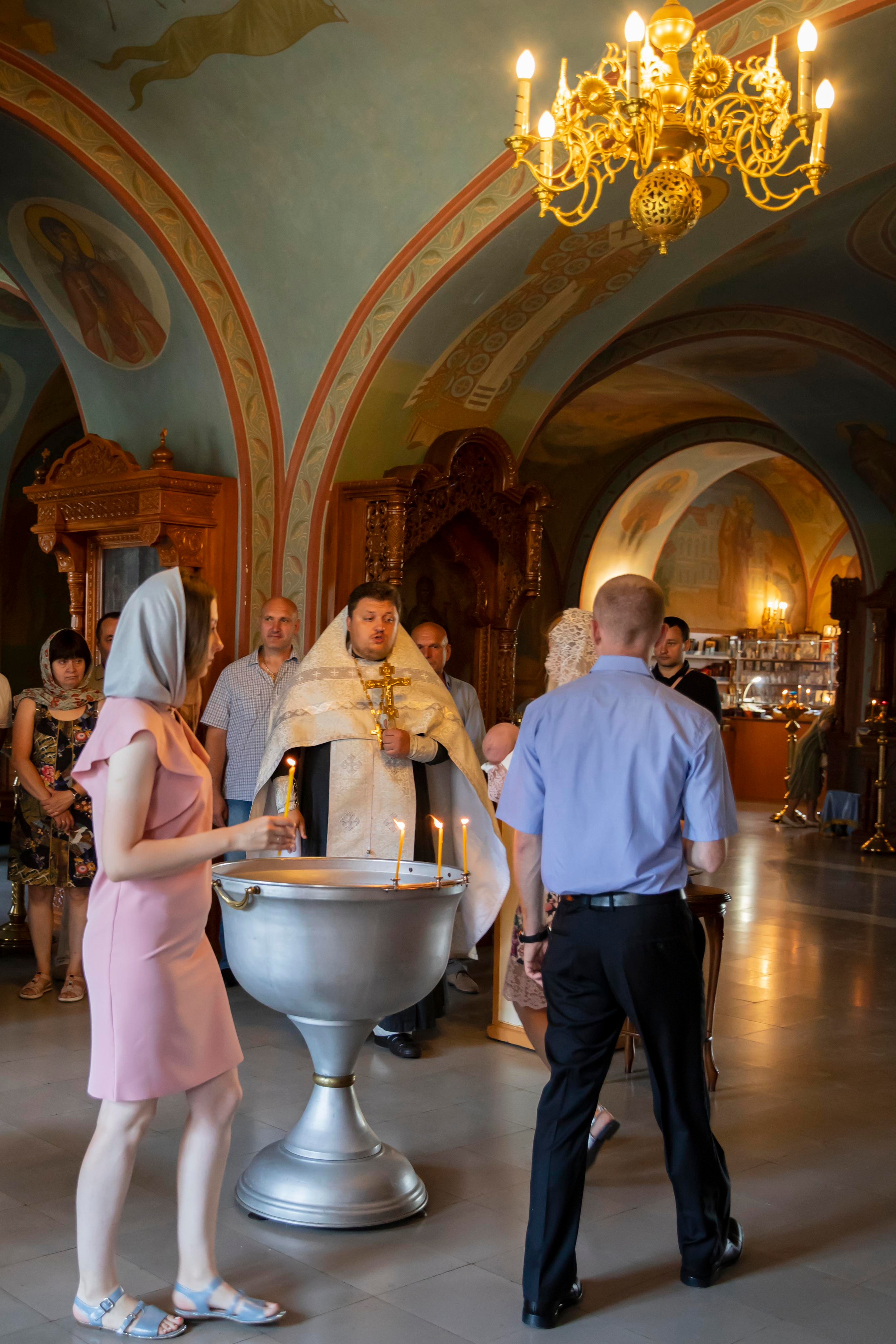 Крещение Владимира. Семейный фотограф в Туле Яна Денисова — семейная фотосессия