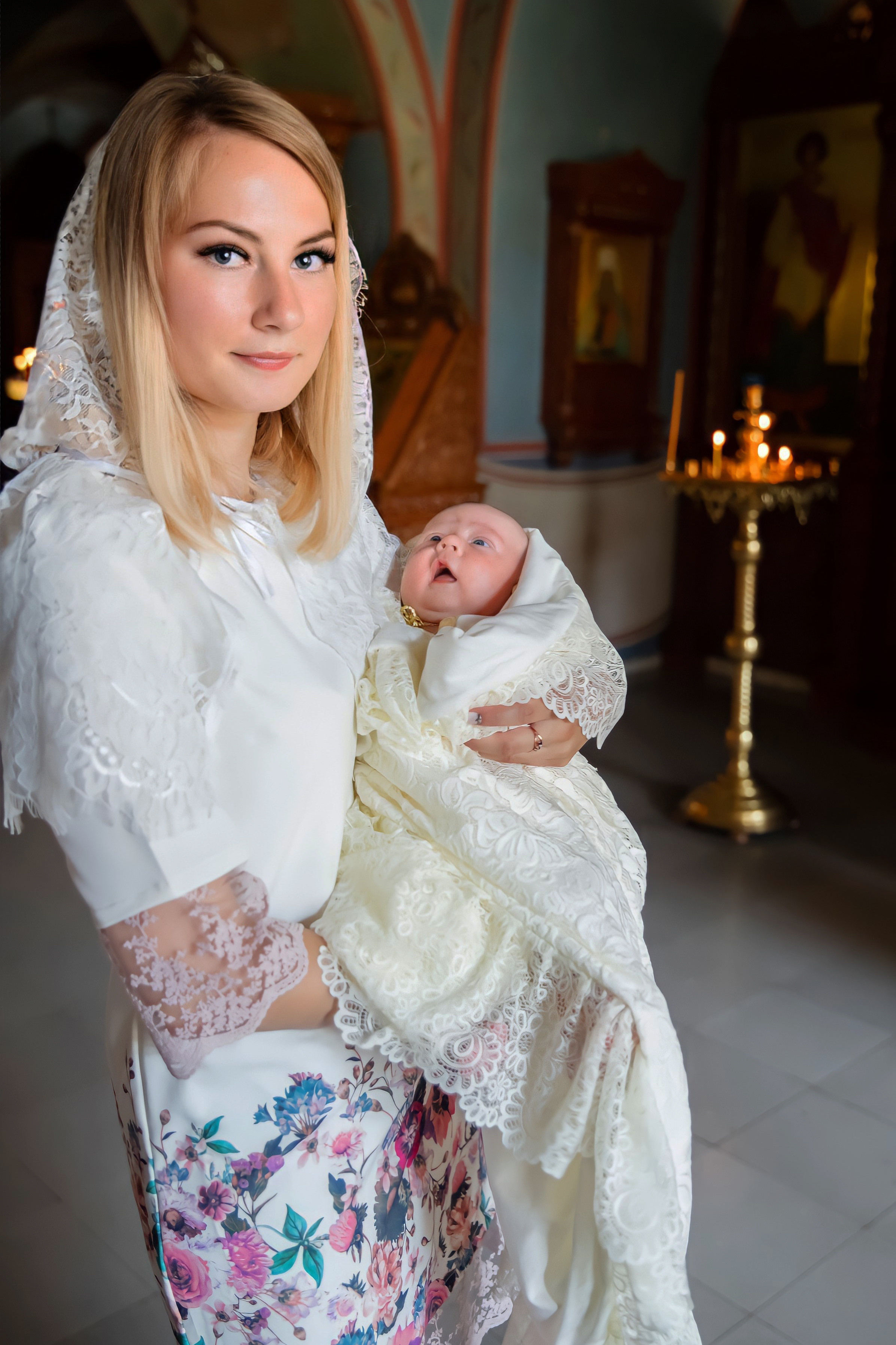 Крещение Владимира. Семейный фотограф в Туле Яна Денисова — семейная фотосессия
