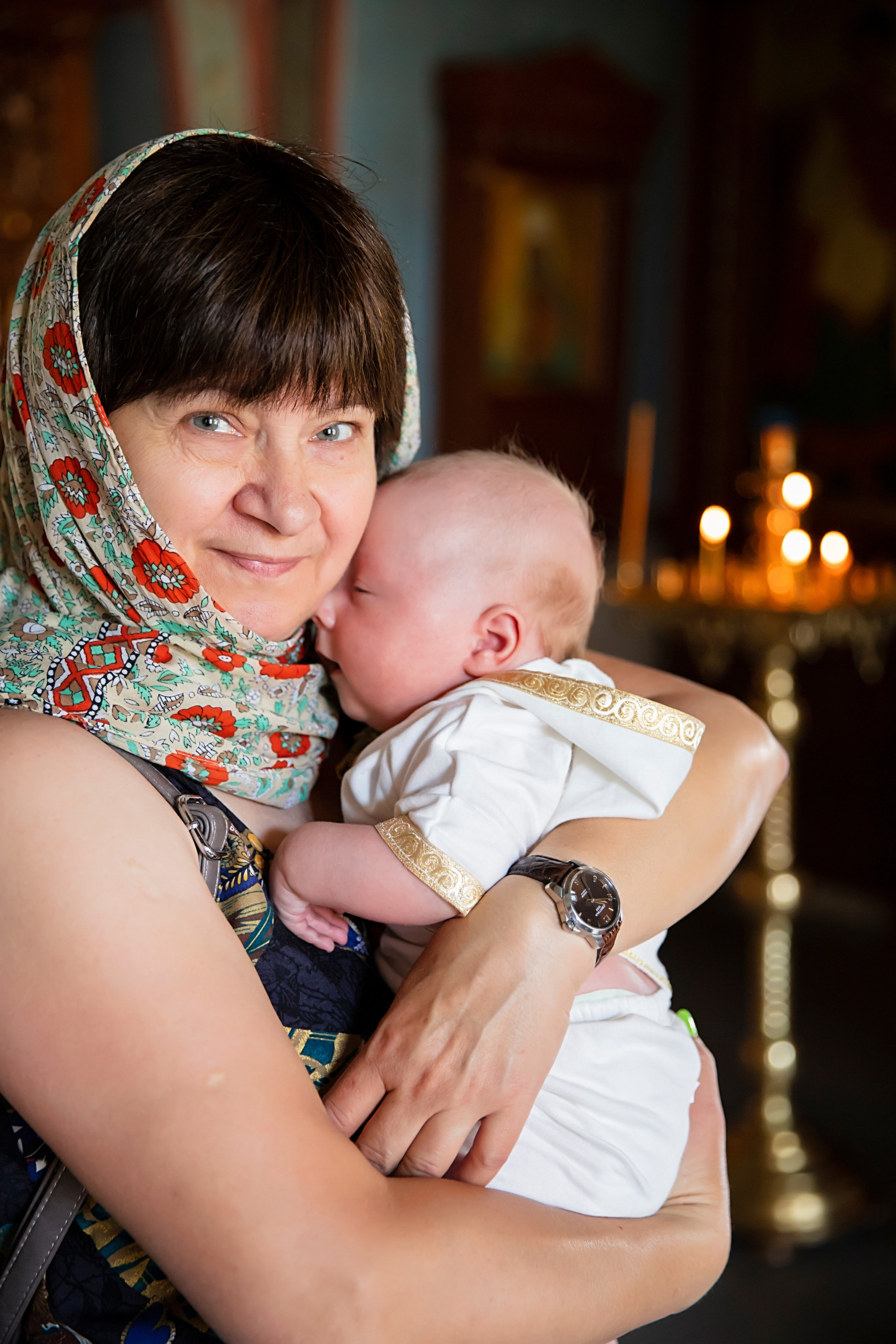 Крещение Владимира. Семейный фотограф в Туле Яна Денисова — семейная фотосессия