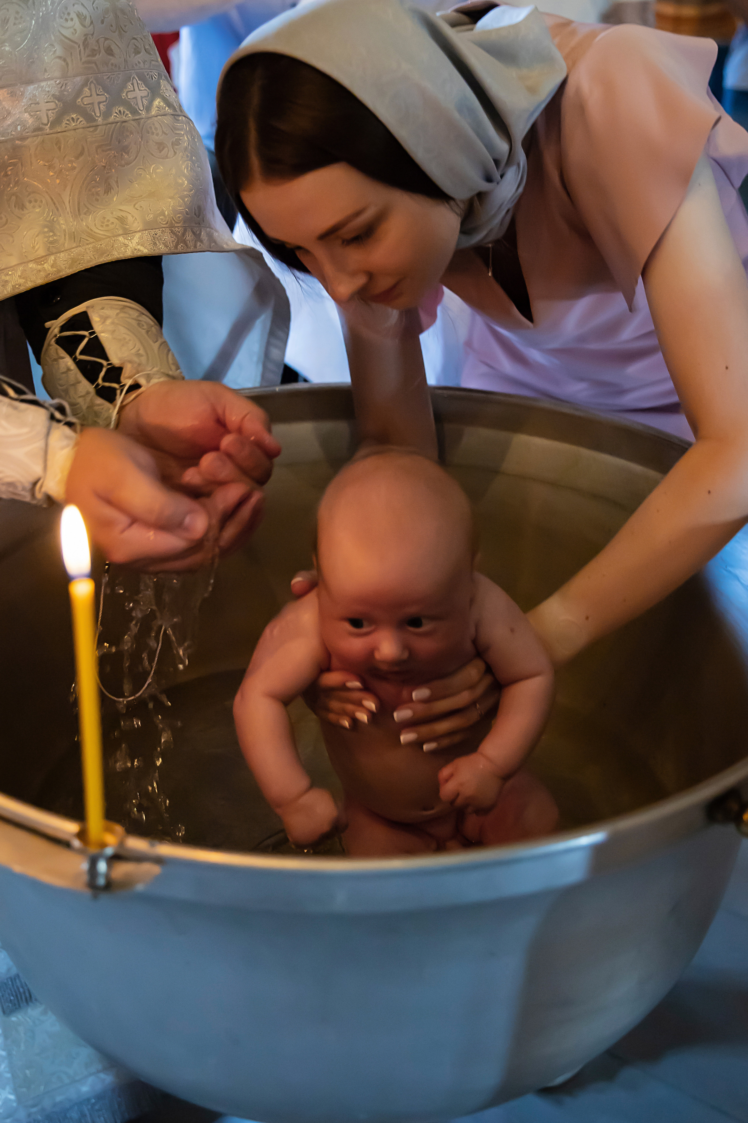 Крещение Владимира. Семейный фотограф в Туле Яна Денисова — семейная фотосессия