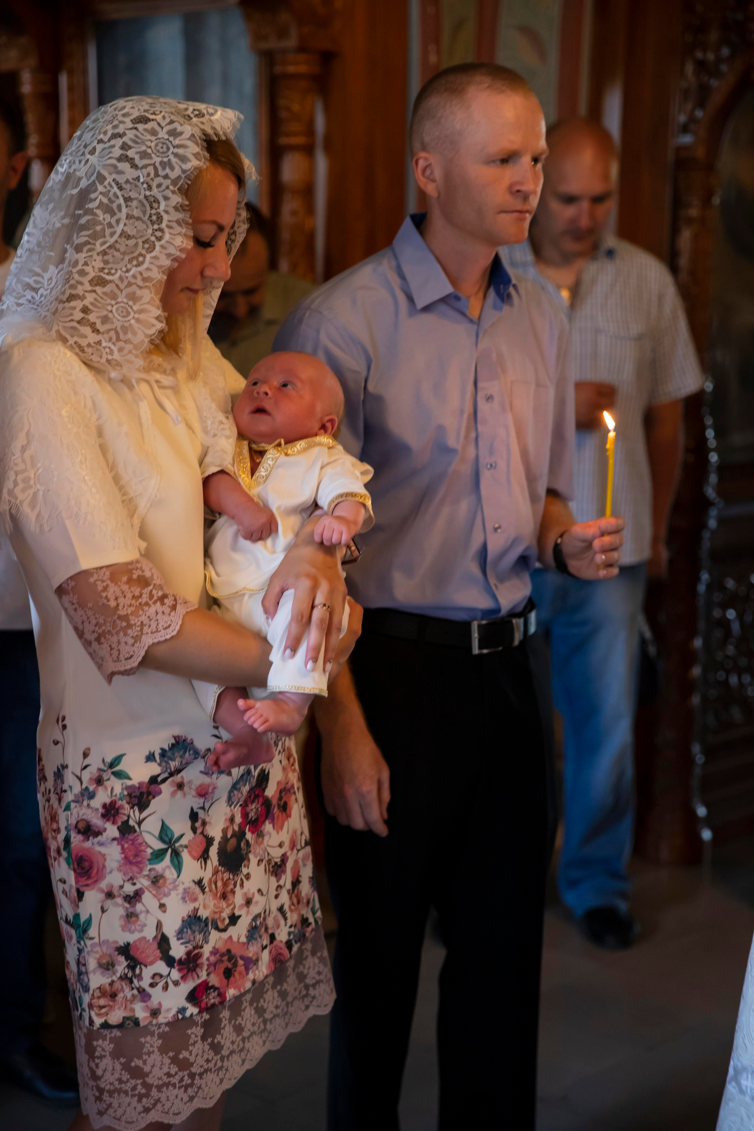 Крещение Владимира. Семейный фотограф в Туле Яна Денисова — семейная фотосессия
