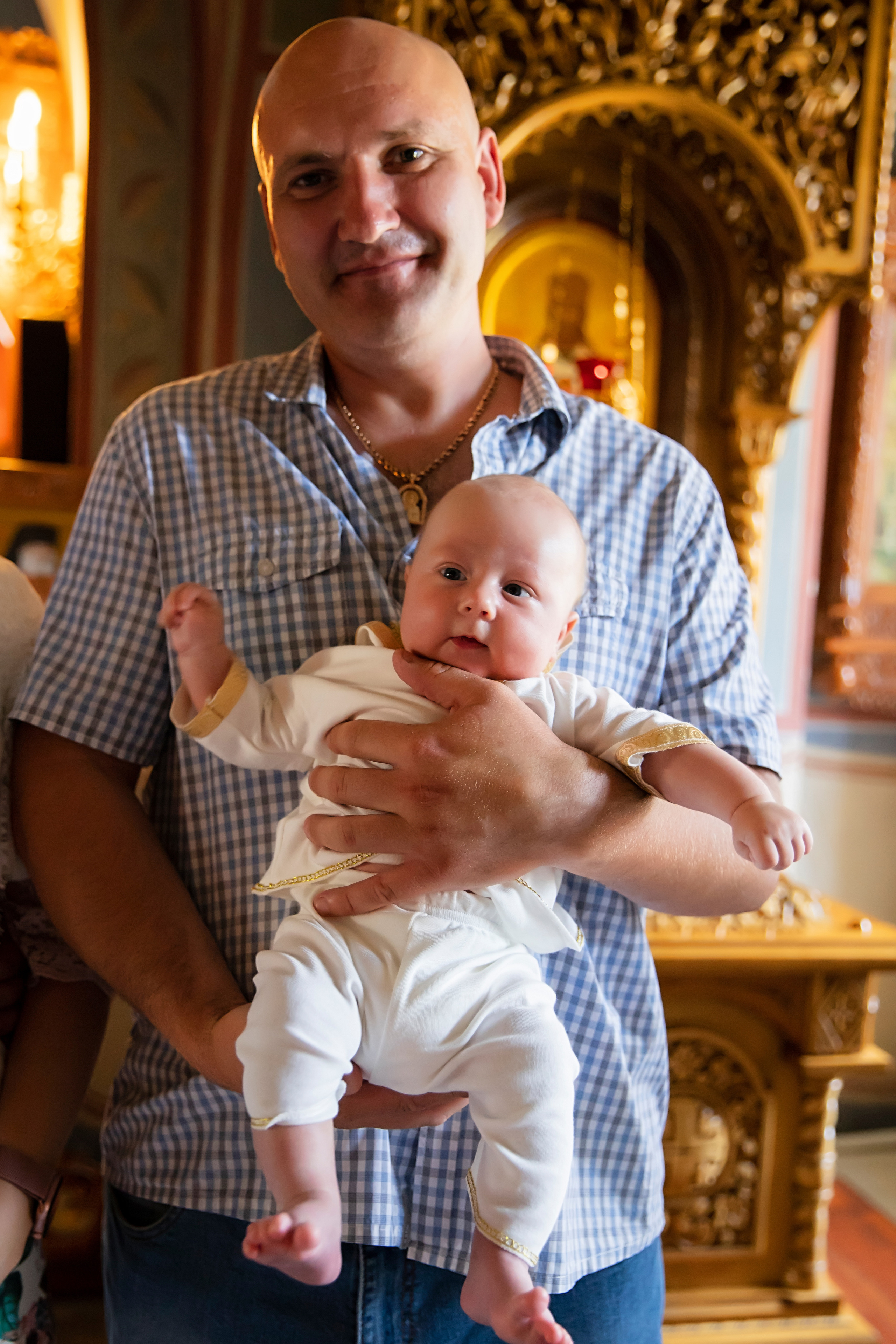 Крещение Владимира. Семейный фотограф в Туле Яна Денисова — семейная фотосессия