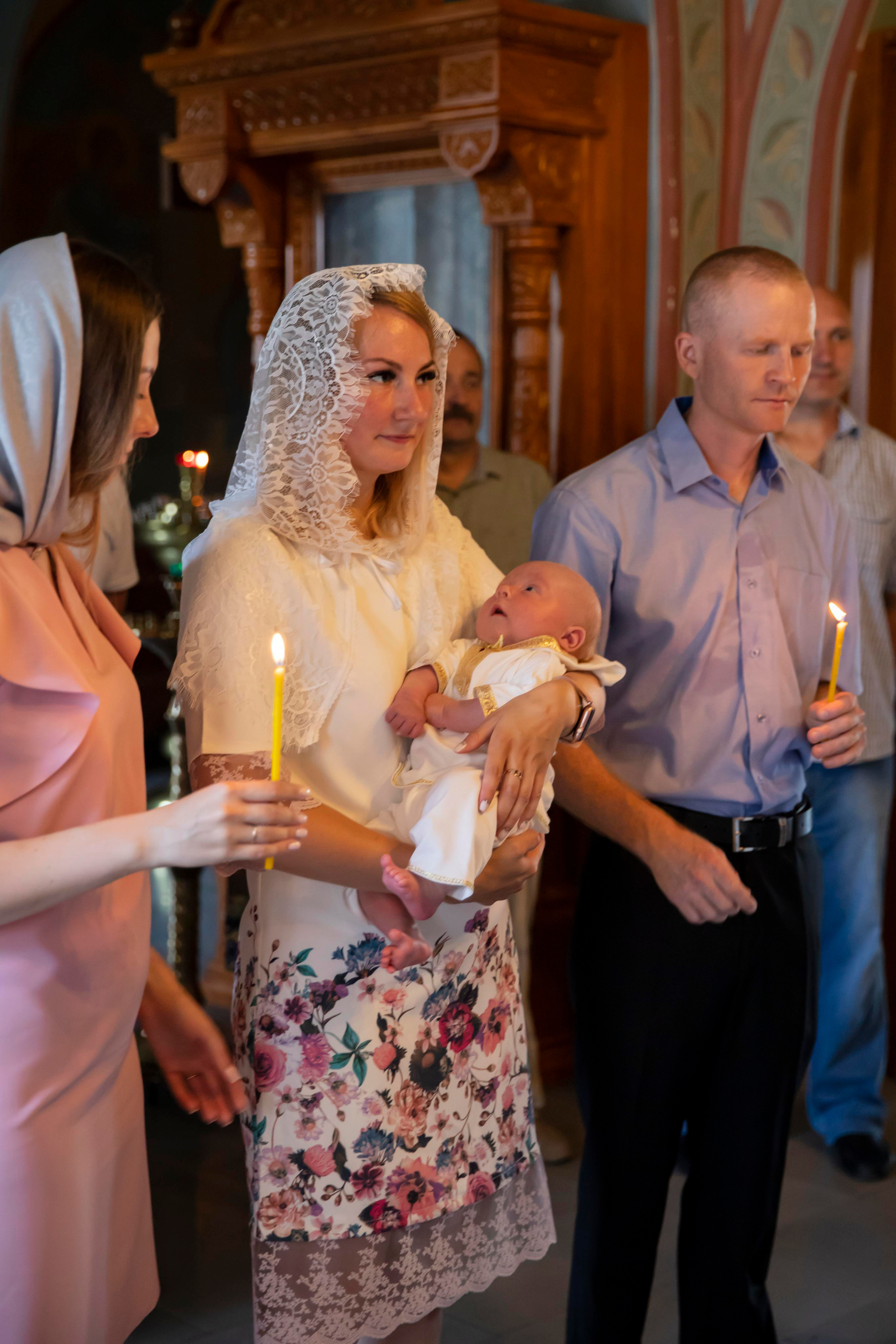 Крещение Владимира. Семейный фотограф в Туле Яна Денисова — семейная фотосессия