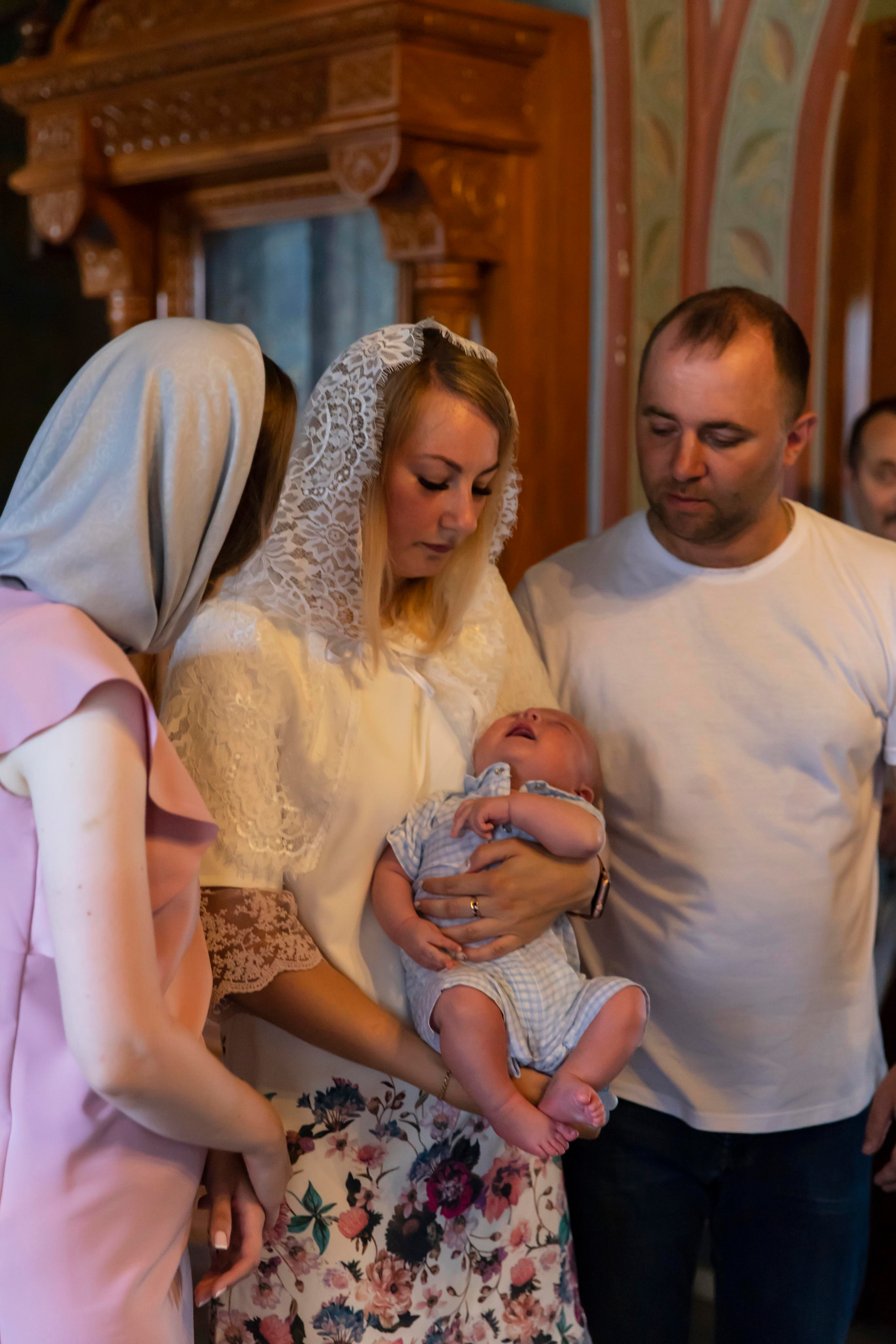 Крещение Владимира. Семейный фотограф в Туле Яна Денисова — семейная фотосессия