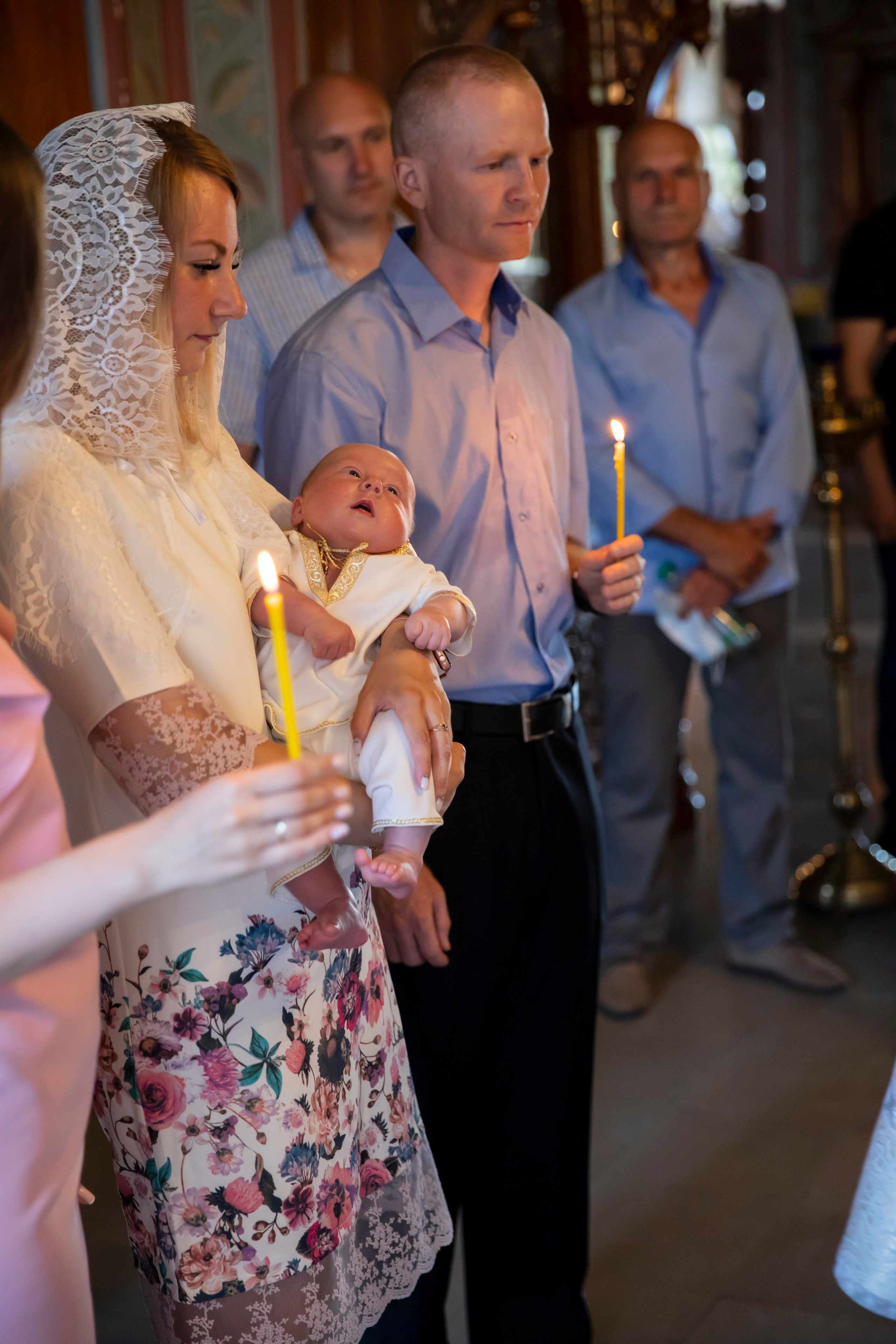Крещение Владимира. Семейный фотограф в Туле Яна Денисова — семейная фотосессия