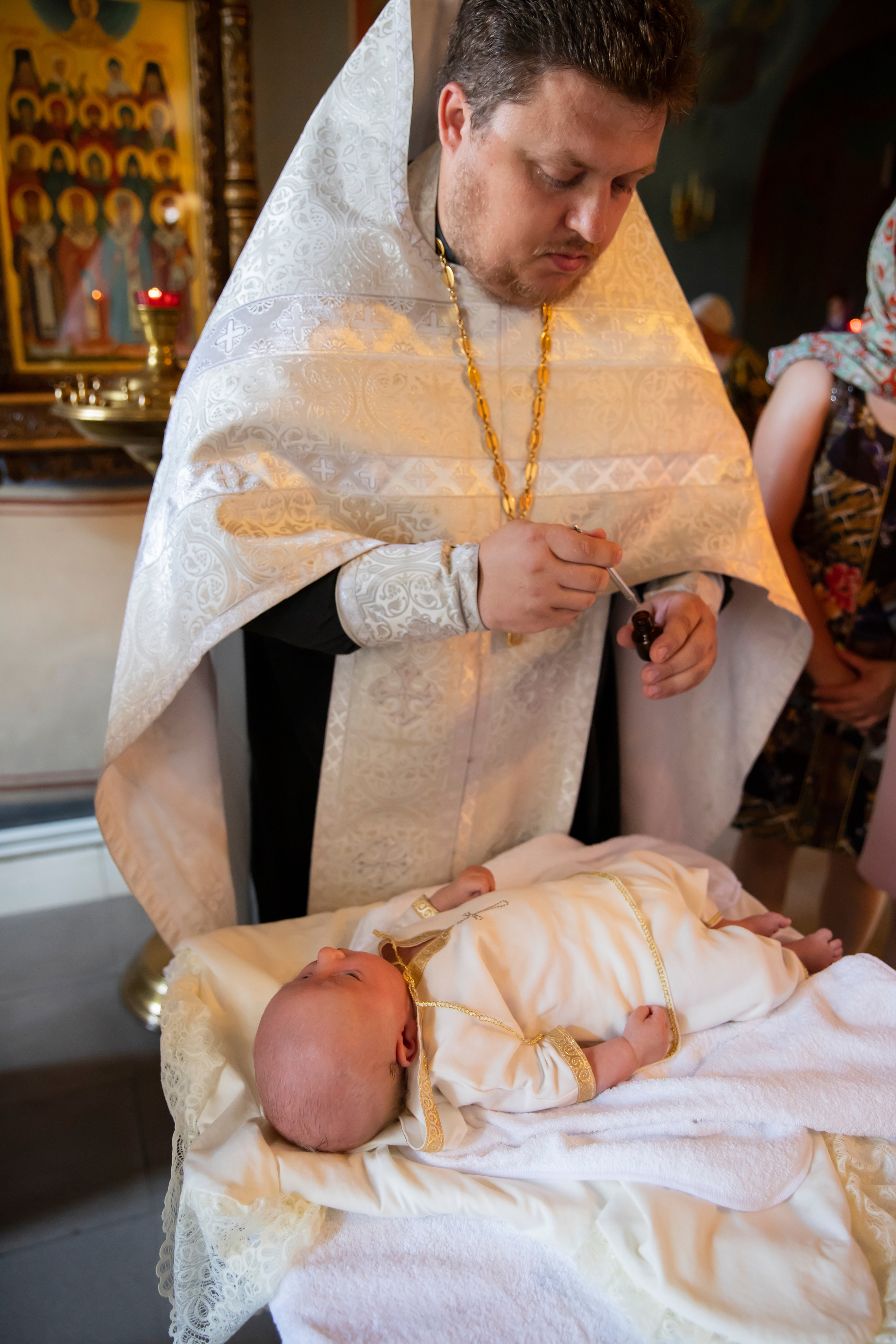 Крещение Владимира. Семейный фотограф в Туле Яна Денисова — семейная фотосессия