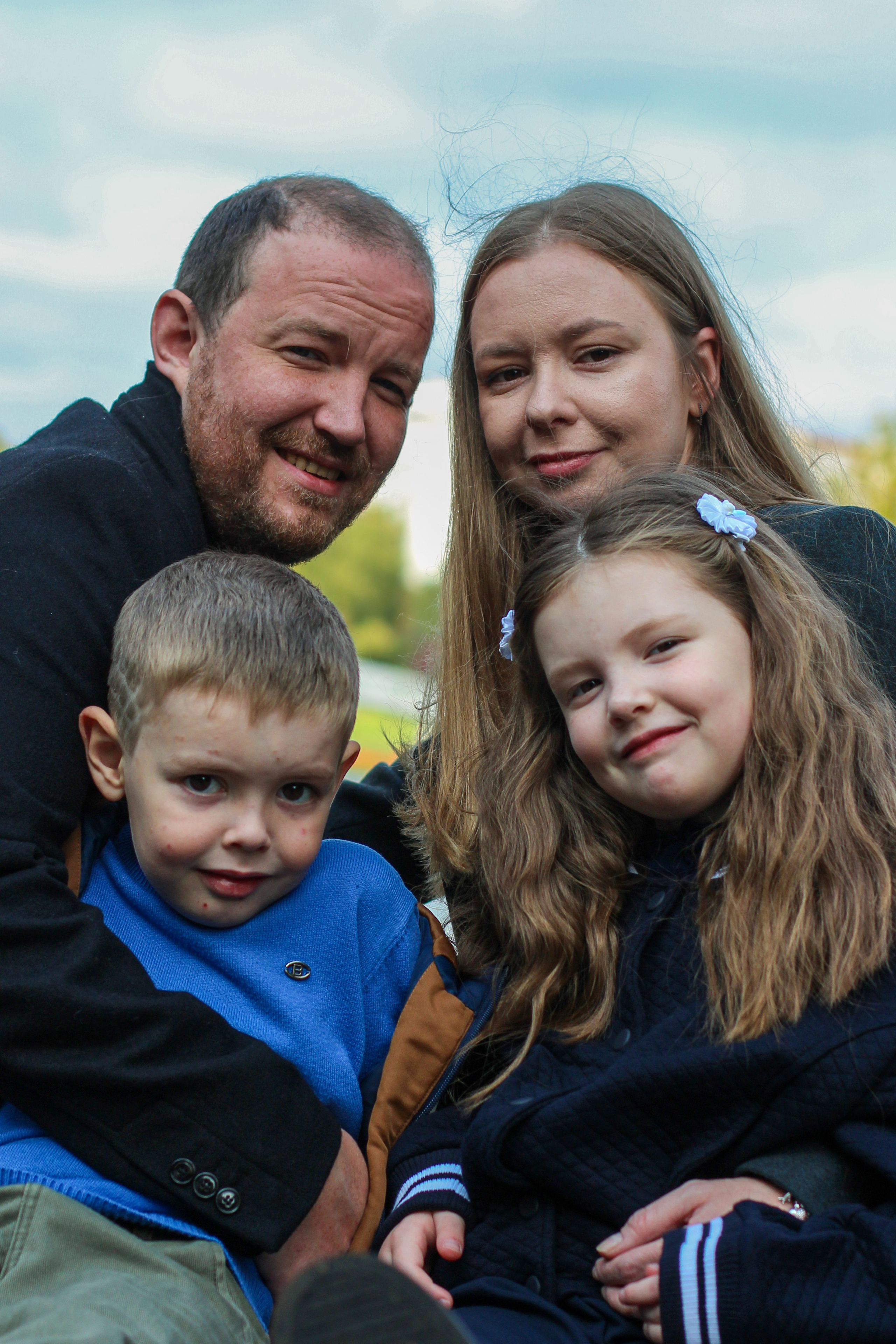 Небольшая семейная прогулка по парку. Ваш личный фотограф в Москве Мила