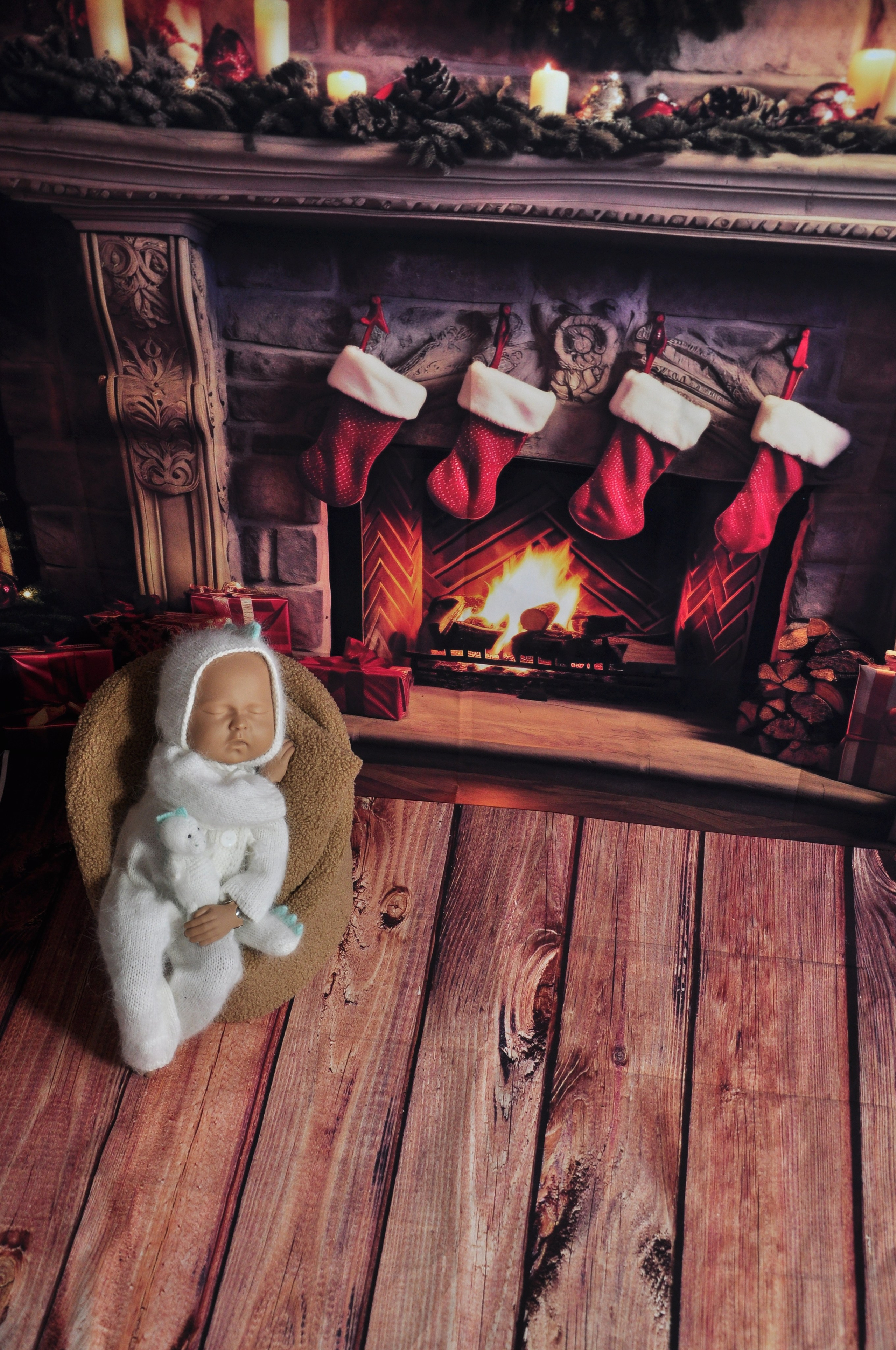 Новогодние образы. Newborn42.ru Фотограф новорожденных  г. Кемерово Агафонова Жанна