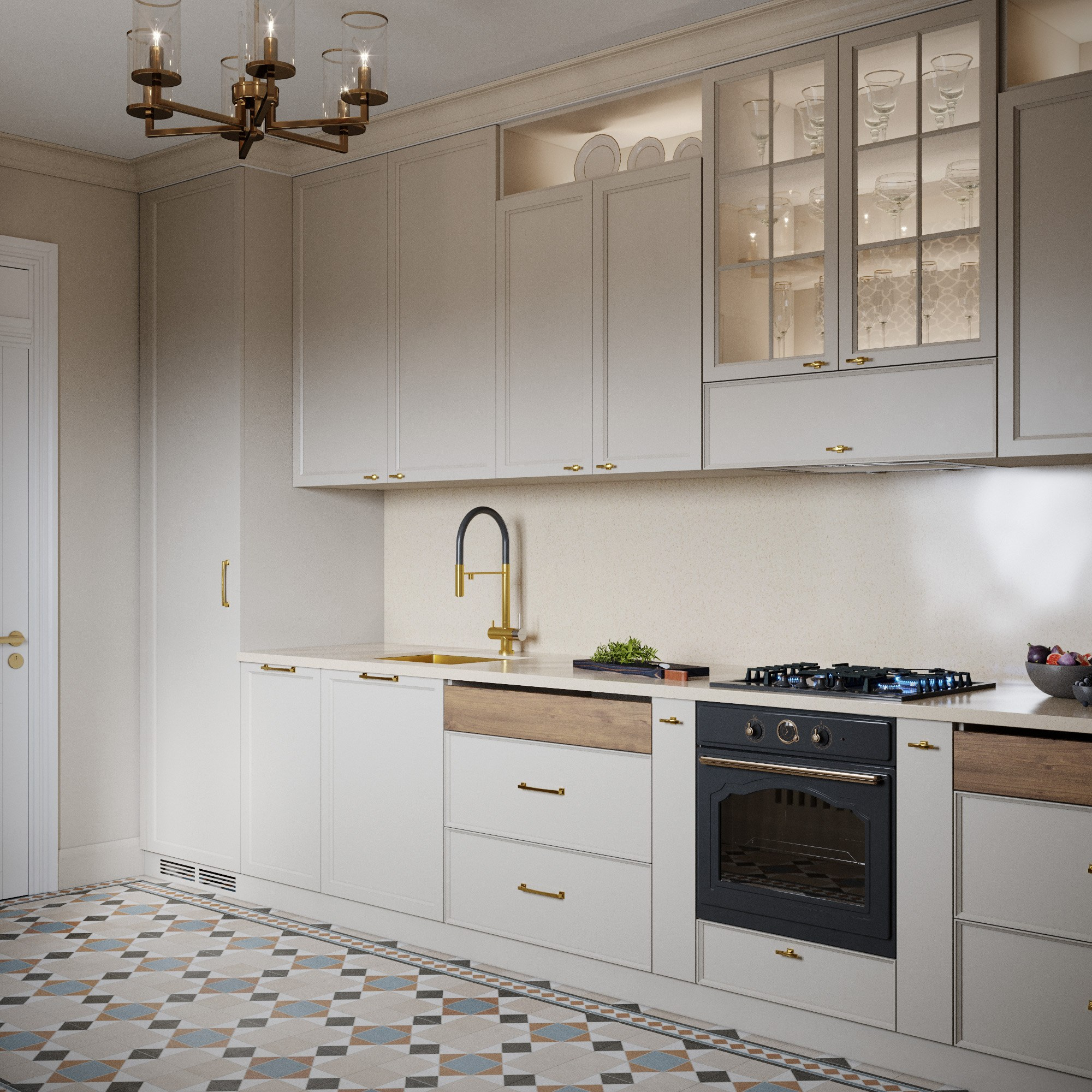 Частный дом 160 кв. м. село «Возрождение» г. Геленджик. Дизайн интерьеров, строительство, ремонт домов и квартир в Геленджике