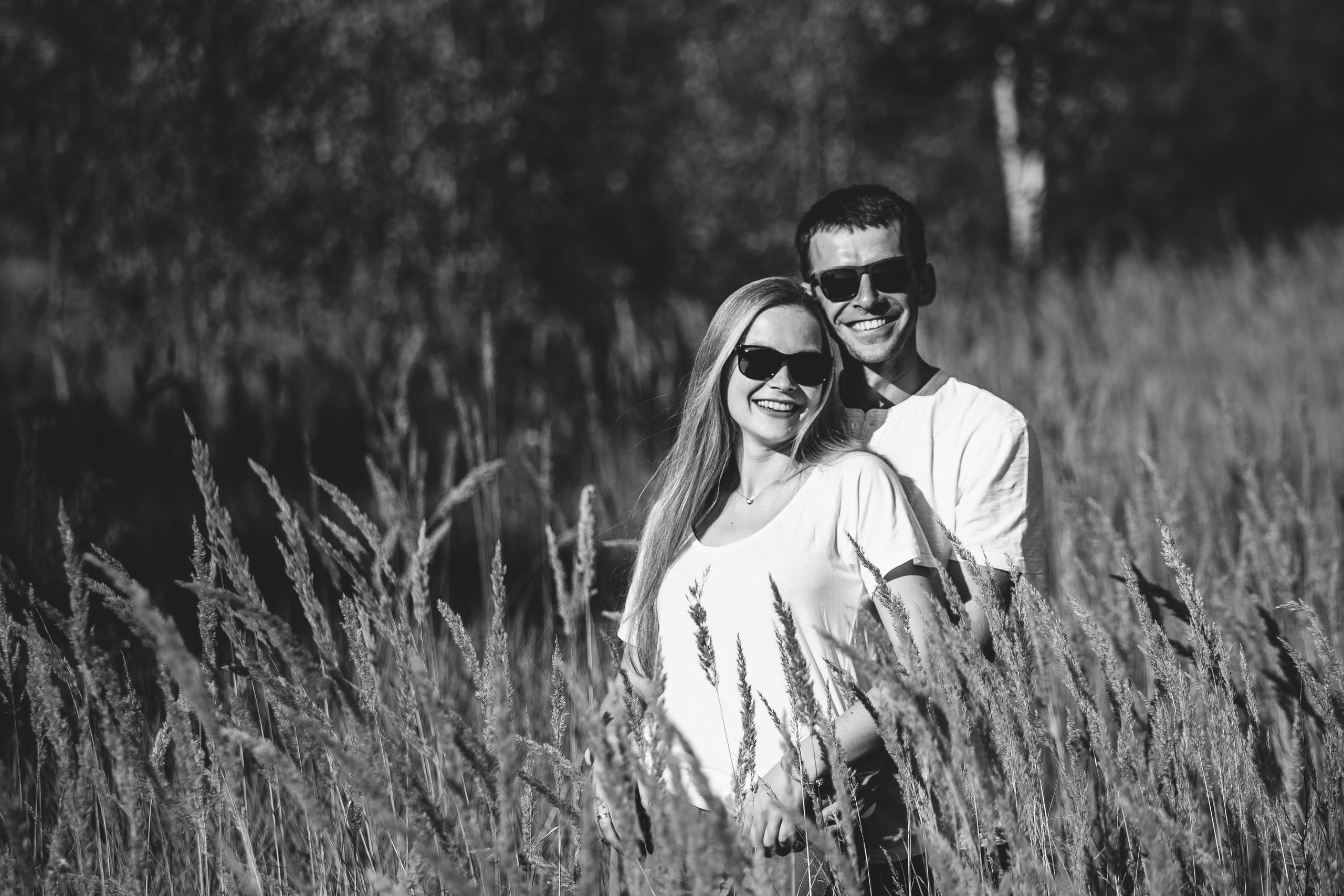 Фотосессия лав стори в лесу. Свадебный фотограф в Витебске Дмитрий Кувшинов