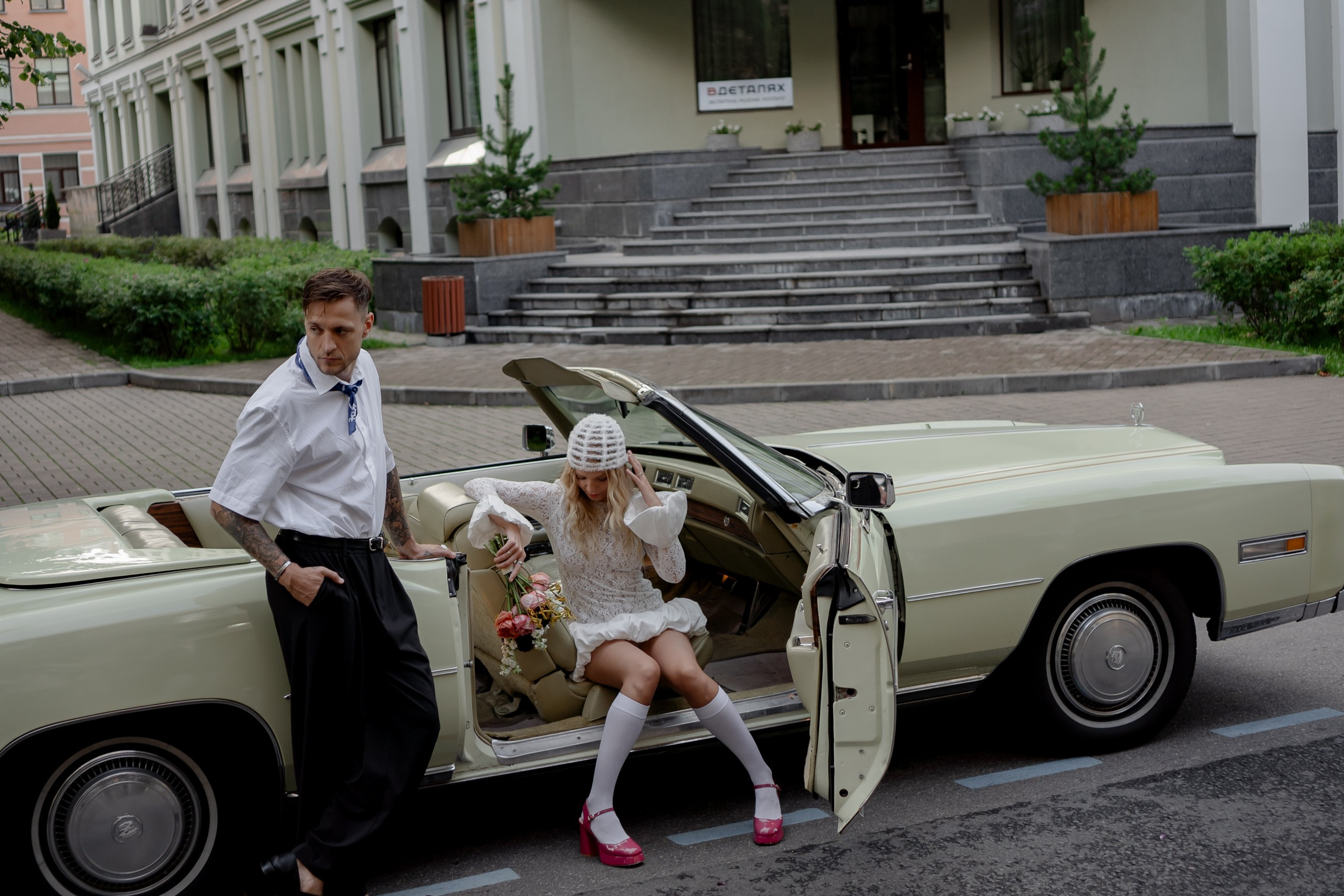 СВАДЕБНАЯ СЬЕМКА С КАБРИОЛЕТОМ В САНТК-ПЕТЕРБУРГЕ НА ПЕТРОГРАДКЕ В ОТЕЛЕ ПАНОРАМИКА. Профессиональный фотограф, Санкт-Петербург — Виктория Богомолова