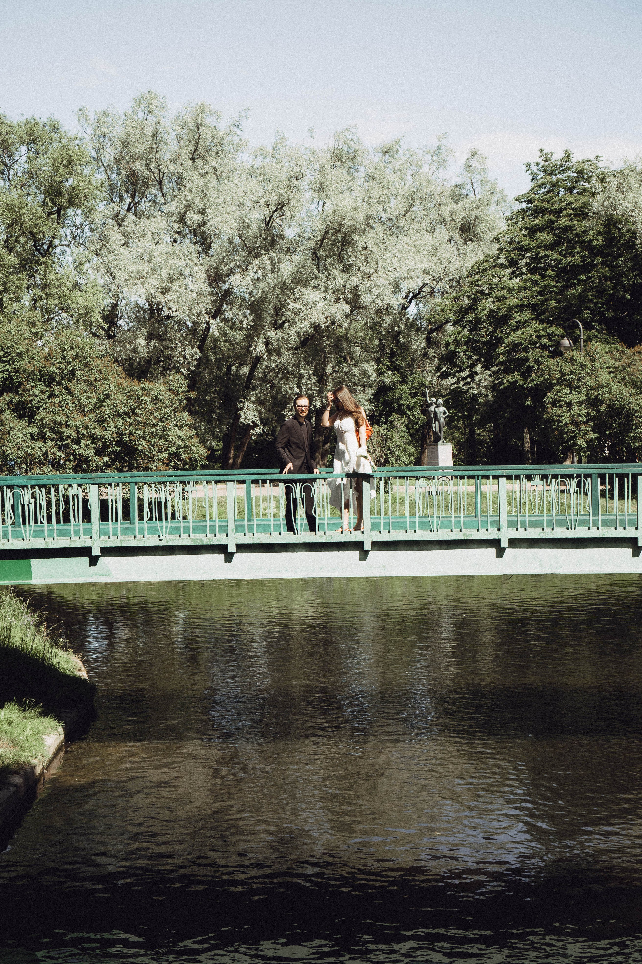 СВАДЕБНАЯ СЬЕМКА В ПАРКЕ ПОБЕДЫ И ПРОГУЛКА ПО МОСКОВСКОМУ ПРОСПЕКТУ. Профессиональный фотограф, Санкт-Петербург — Виктория Богомолова