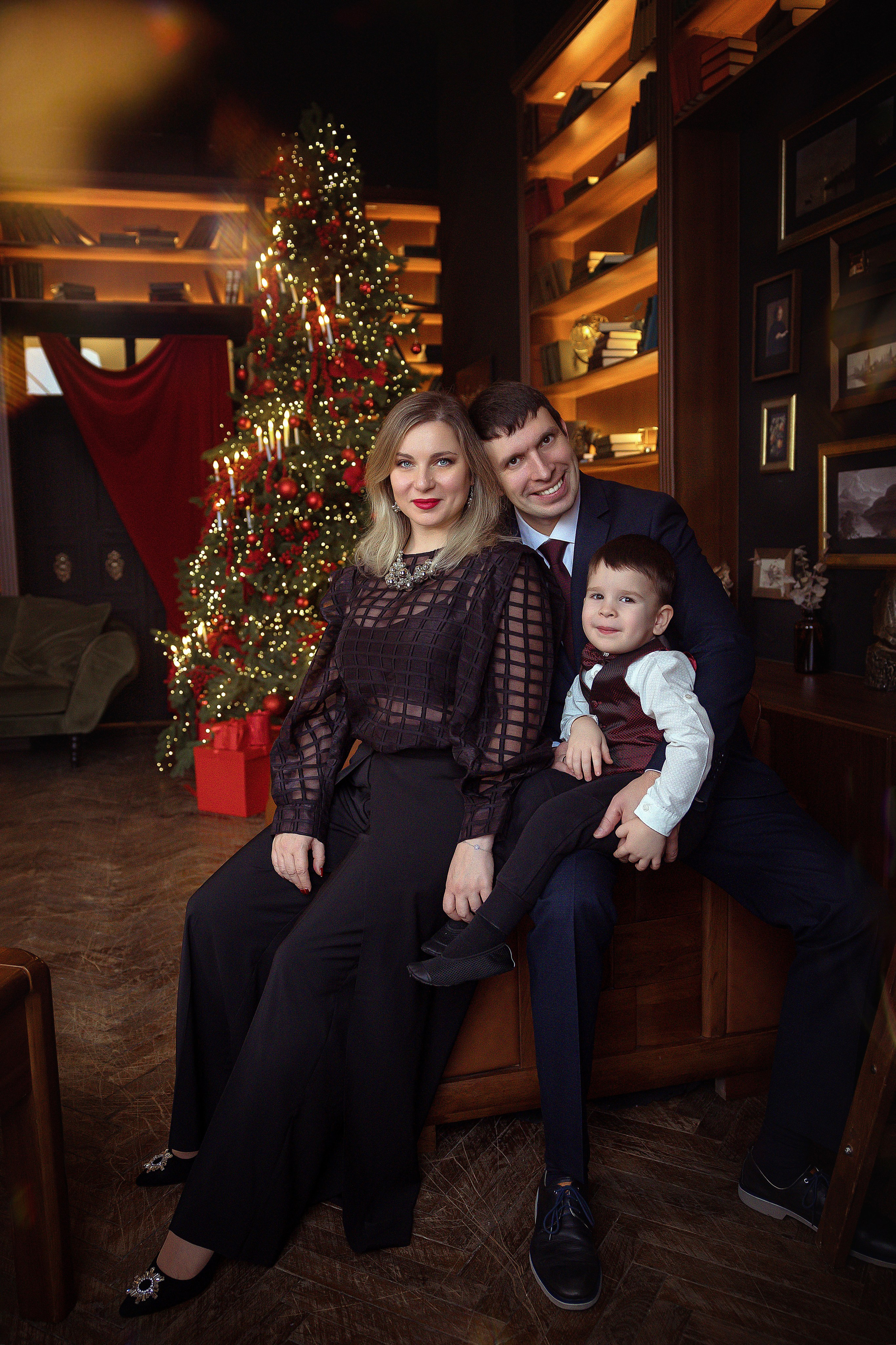 Галина, Денис и Серёжа. Фотограф на крещение и венчание