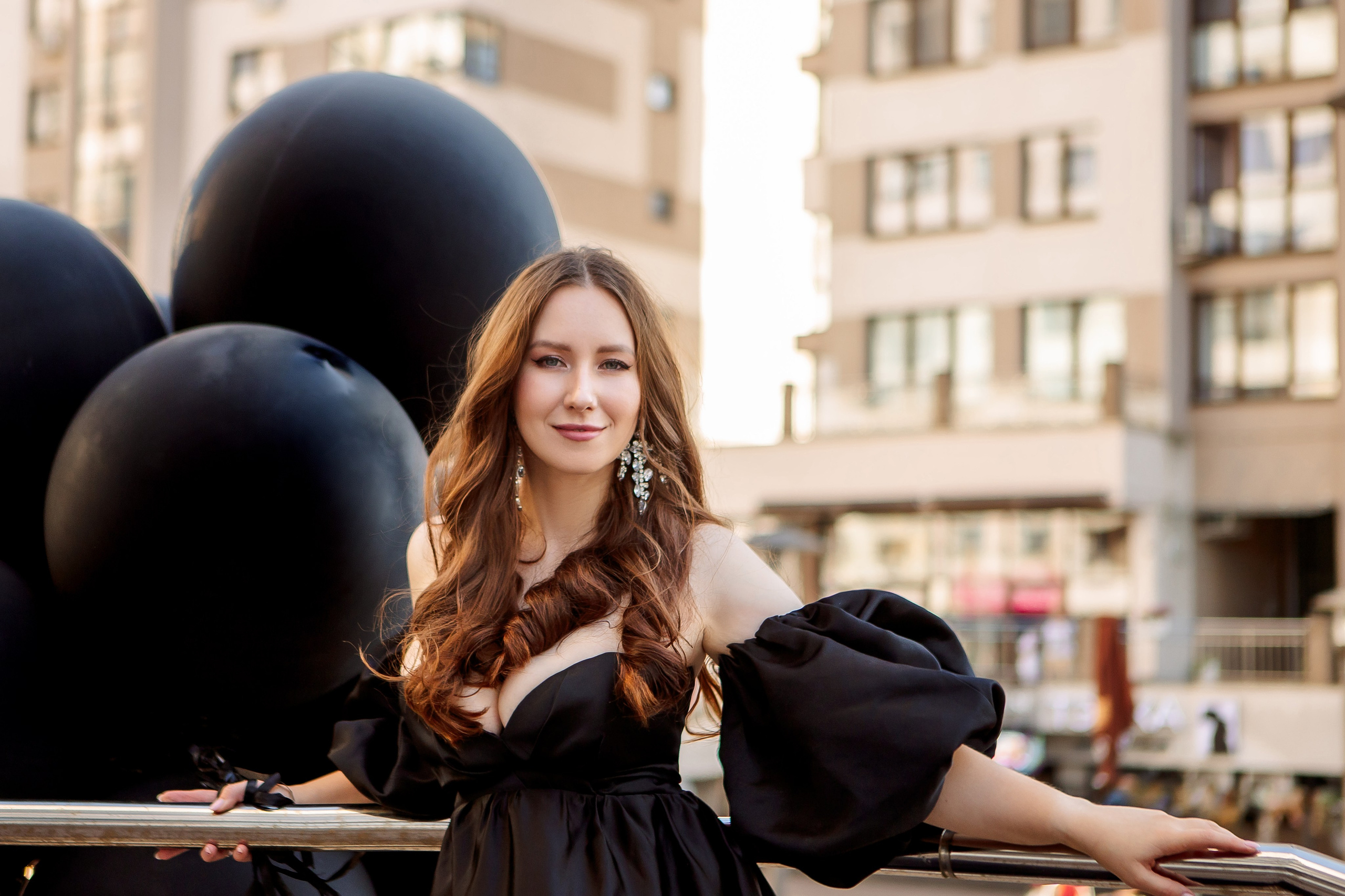 Екатерина. Прогулка с шарами. Семейный детский фотограф. Фотосессия в Минске