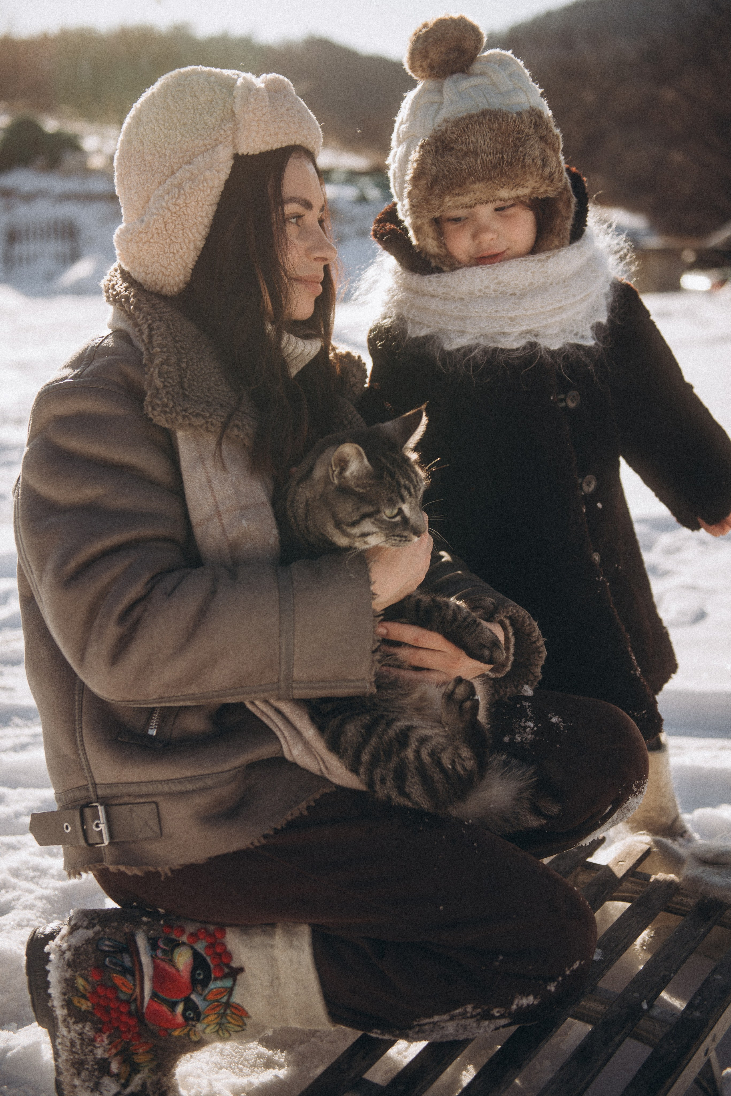 Женя и Анюта. Ирина Метелица фотограф на Шикотане