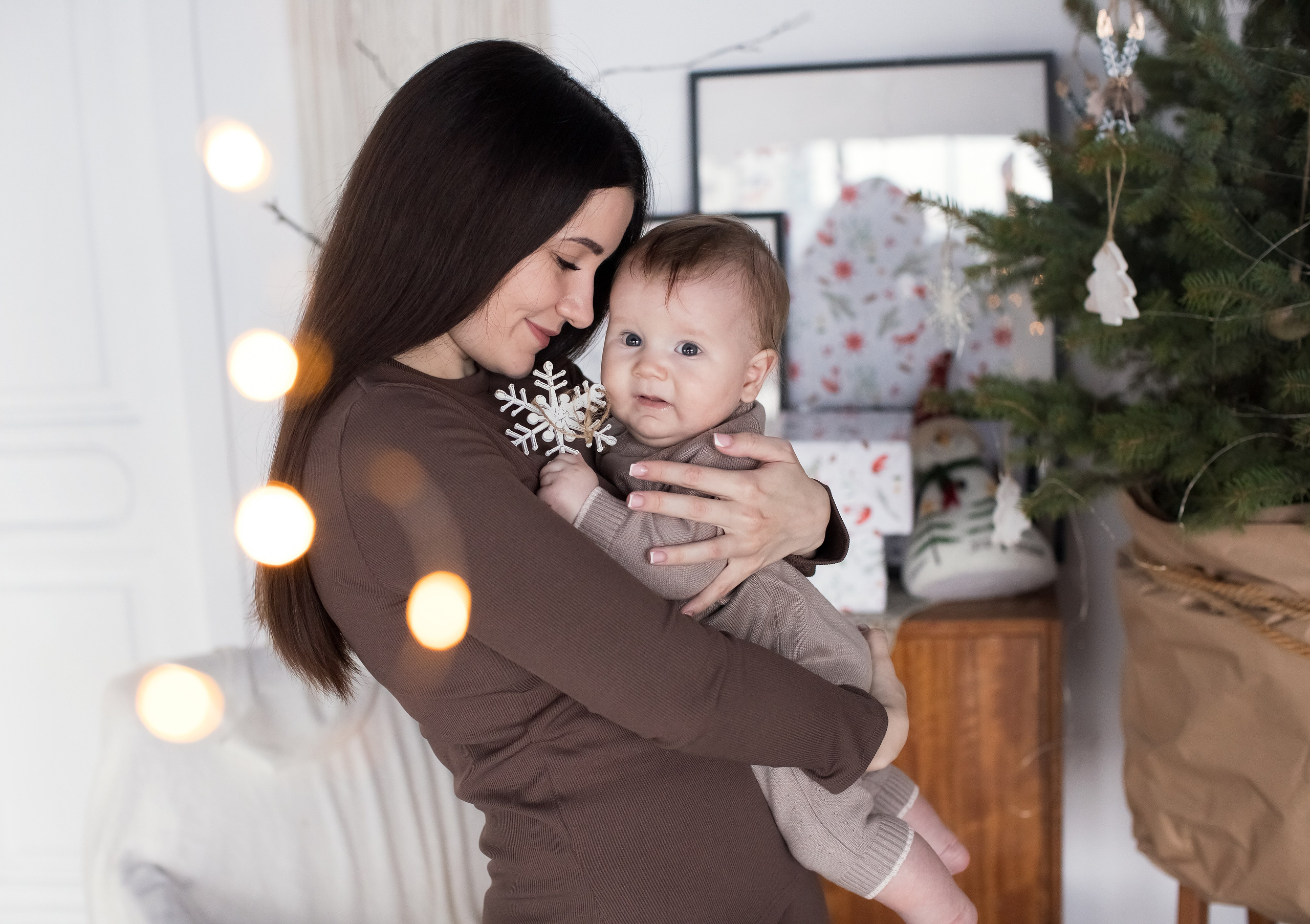 Первый Новый год. Семейный и детский фотограф в Саратове Полина Коткина