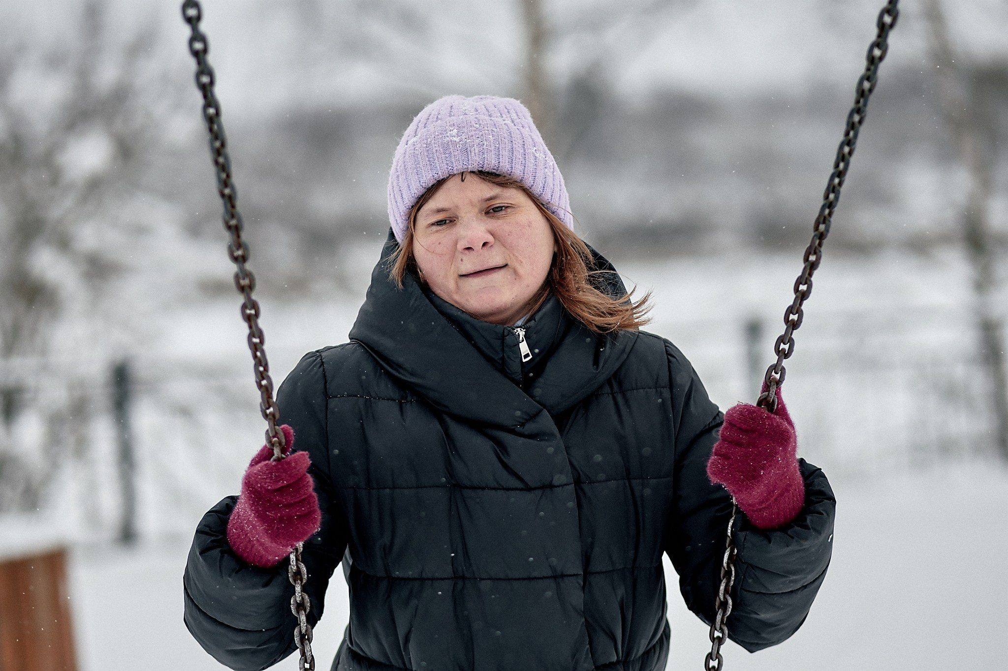 Зимняя фотопрогулка с Оксаной. Свадебный и семейный фотограф в г. Волхов Алексей Кочерыжкин