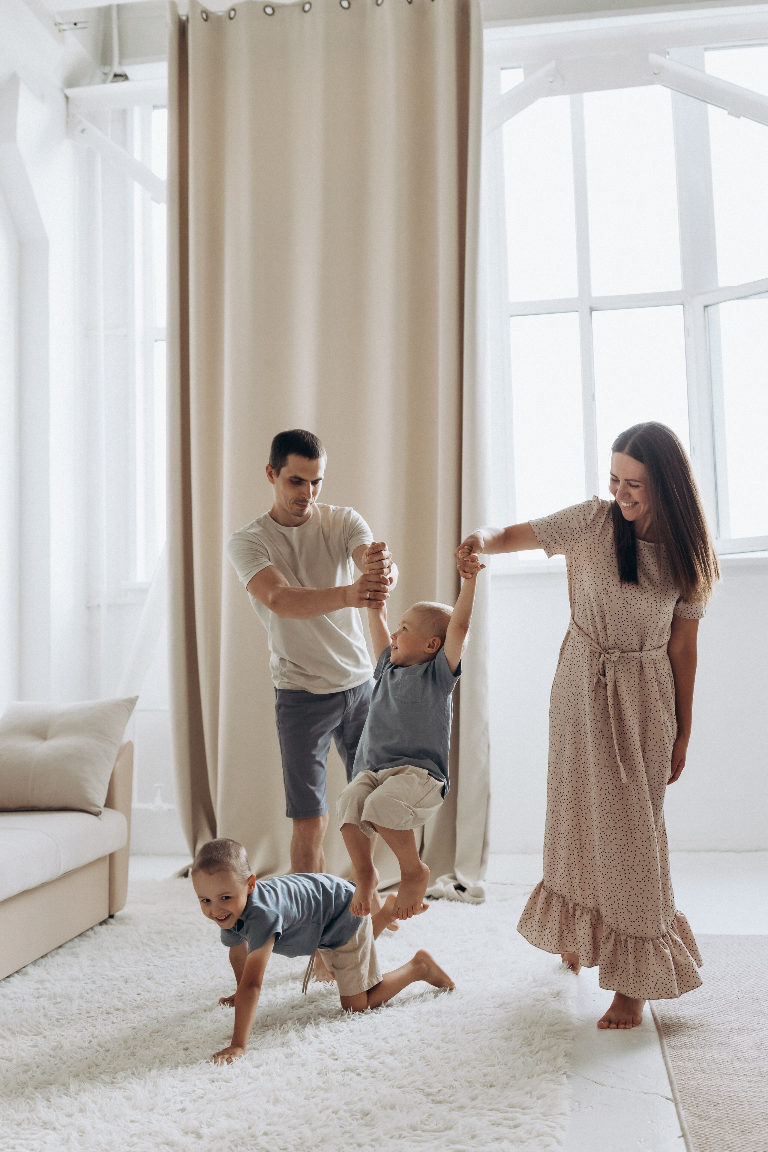 Александр, Екатерина, Роман и Дмитрий. Фотограф Нижний Новгород