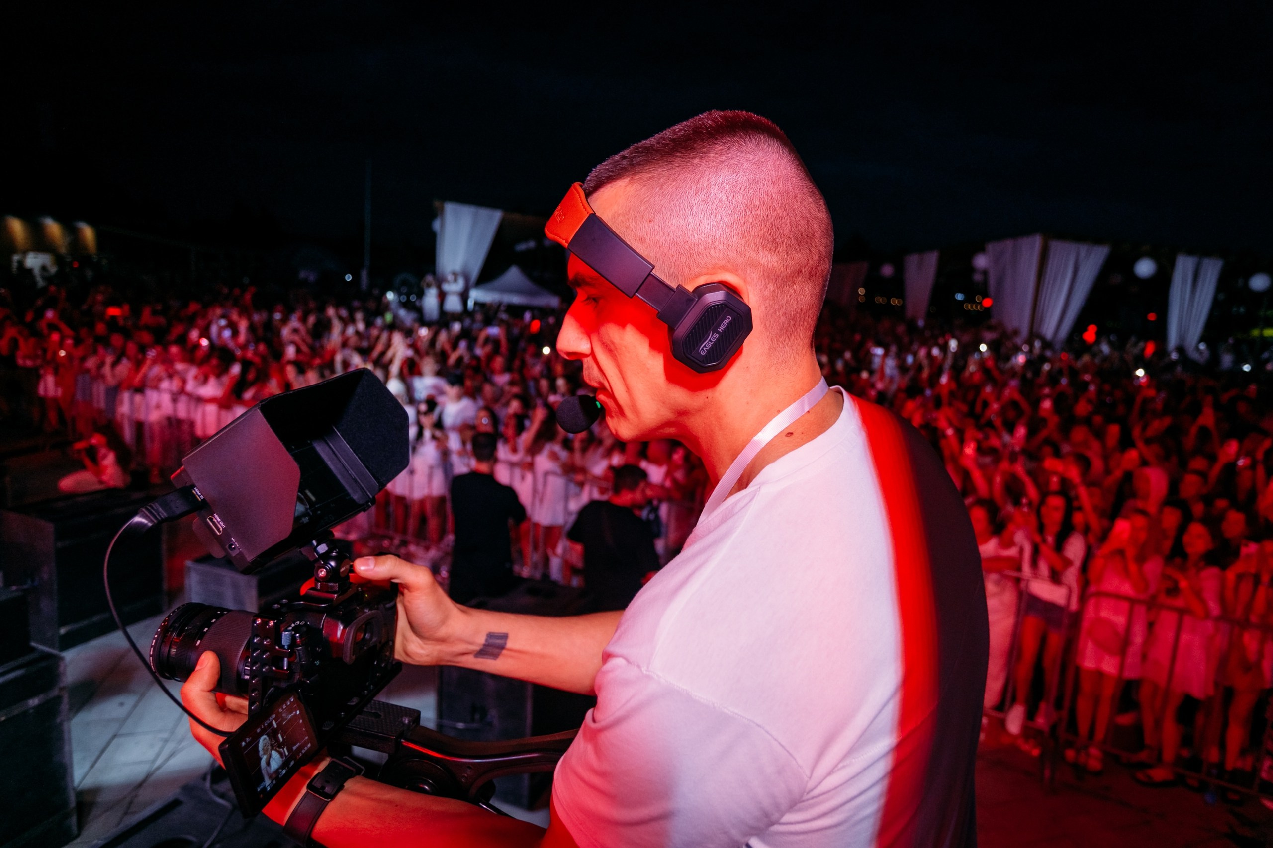 White Party @ Бархат парк. Репортажный фотограф Максим Полянский. Москва, Санкт-Петербург, Красноярск