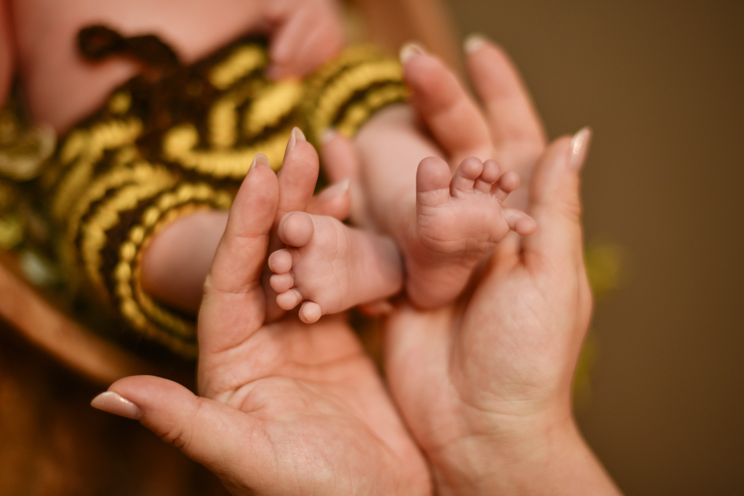 Машенька 18 дней. Фотограф беременности и новорожденных малышей Анастасия Никитина