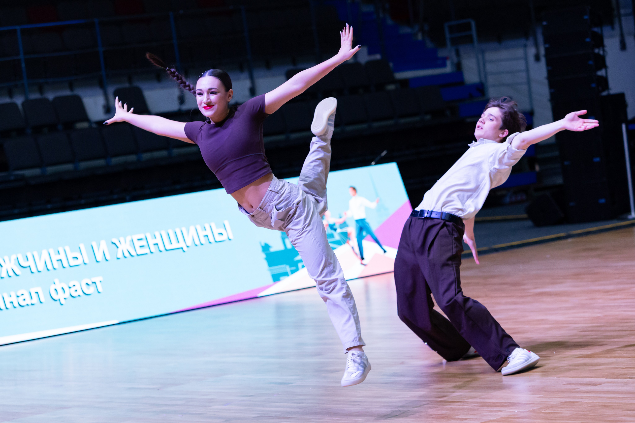 Кубок России и Всерос. соревнования по акробатическому рок-н-роллу. 2026. Спортивная съемка Мария Царфати