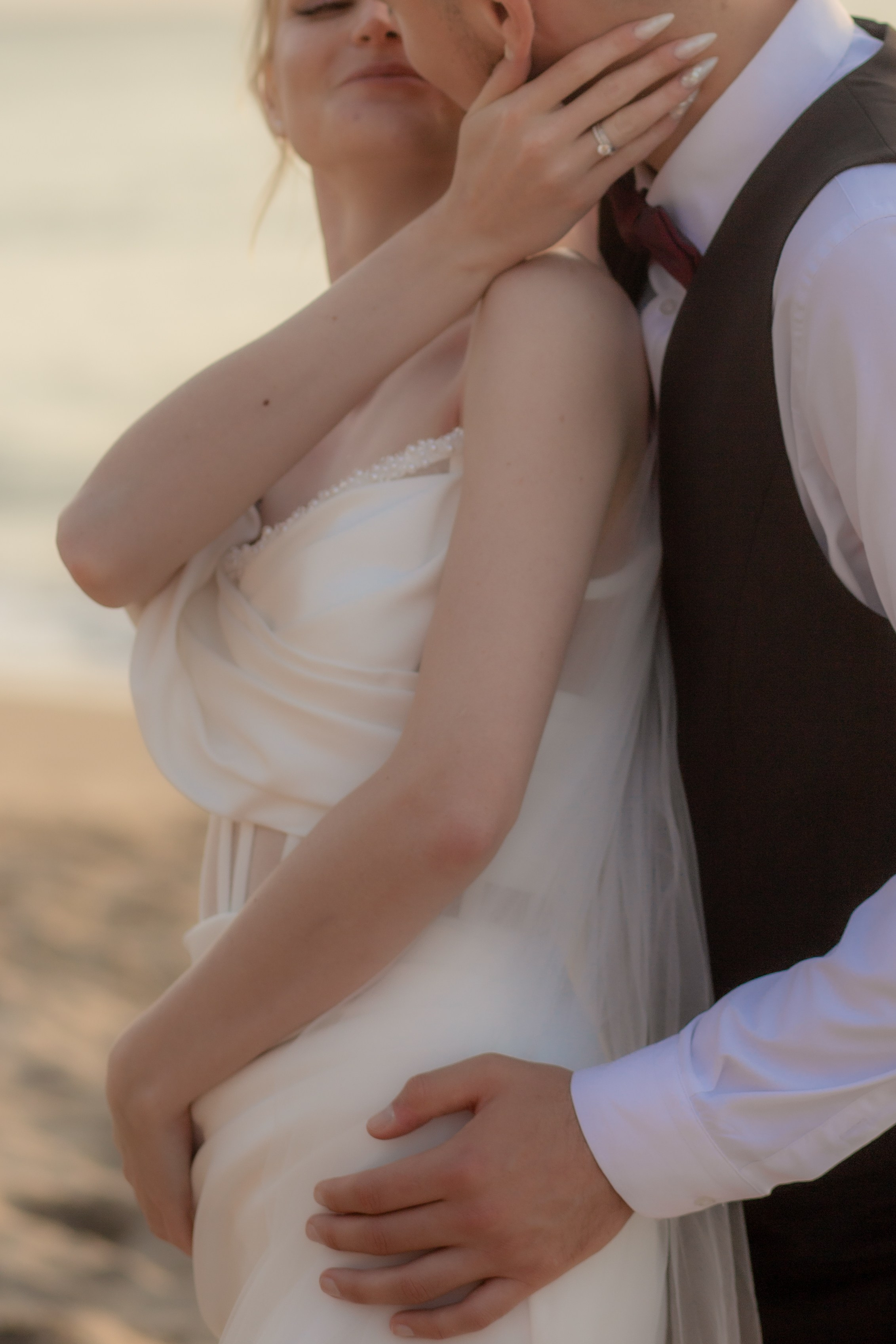 Александра и Влад. На закате. Фотограф в Калининграде Решетникова Алина