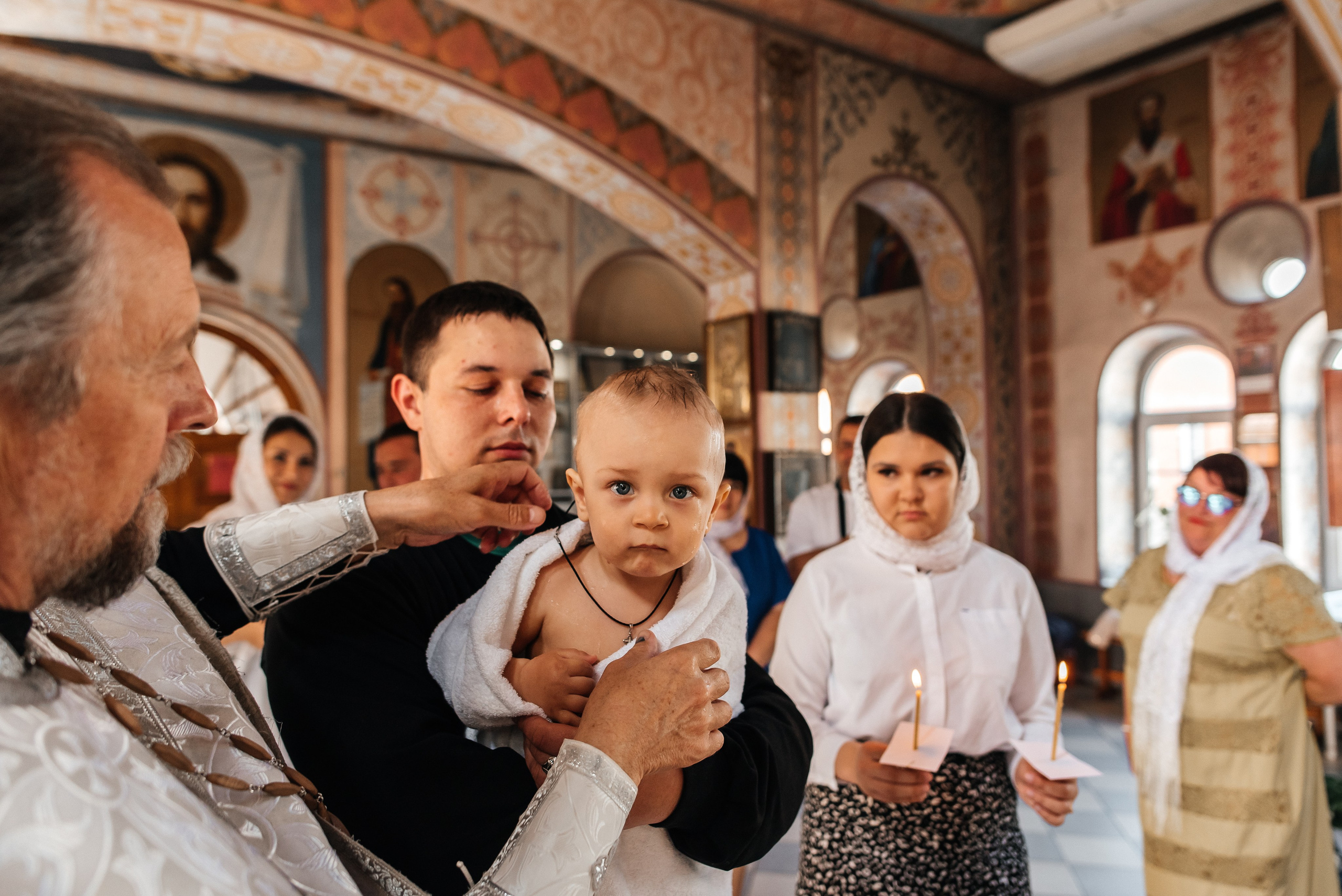 Крещение Матвея. Детский и семейный фотограф выпускной альбом Приморско-Ахтарск