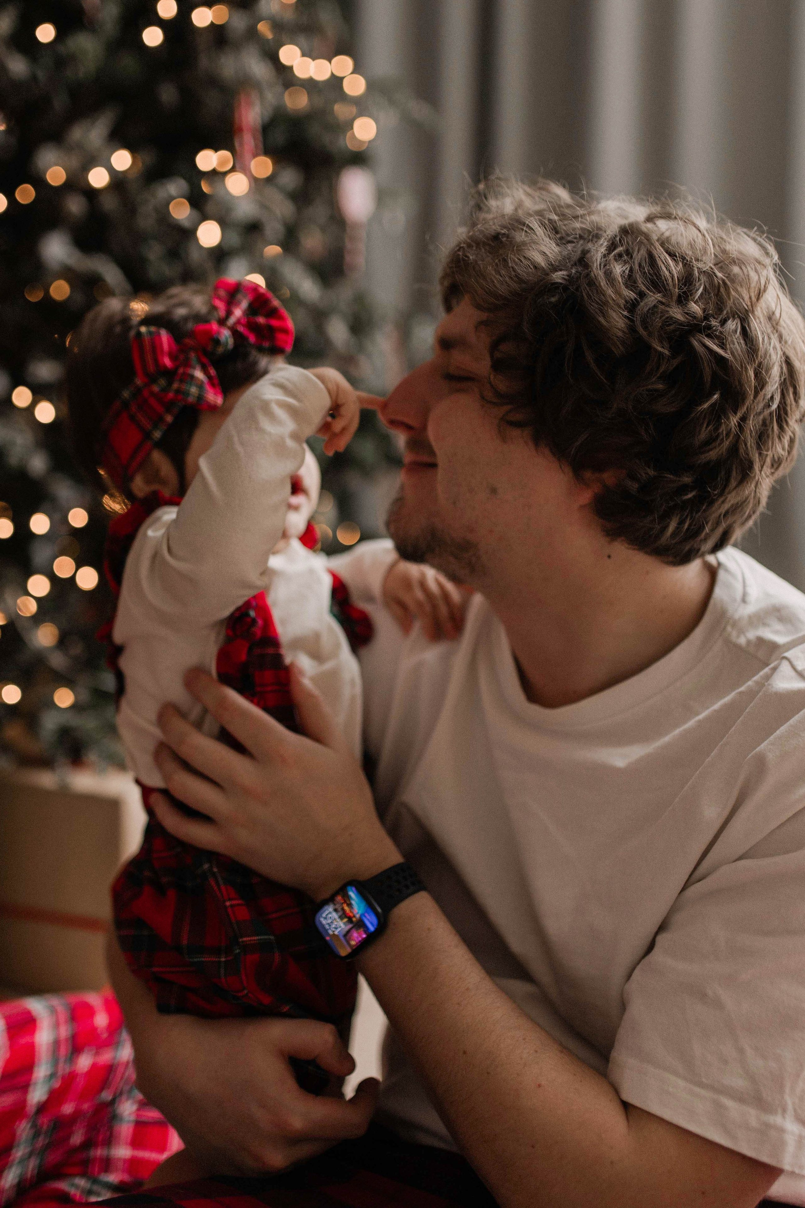 Новогодняя семейная. Детский и семейный фотограф, съемка новорожденных Москва