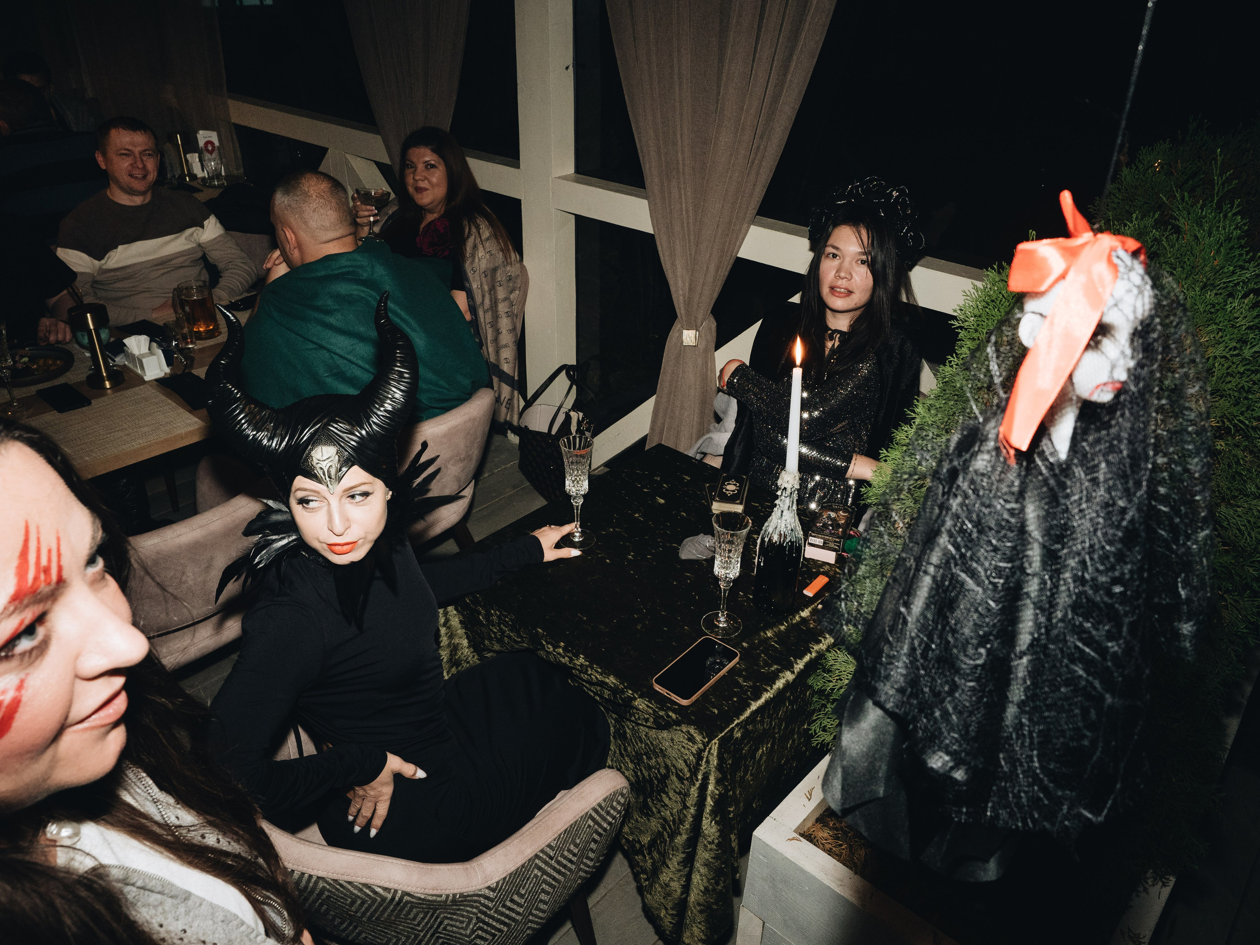 Halloween at Flame. Портретный и Репортажный фотограф в Москве