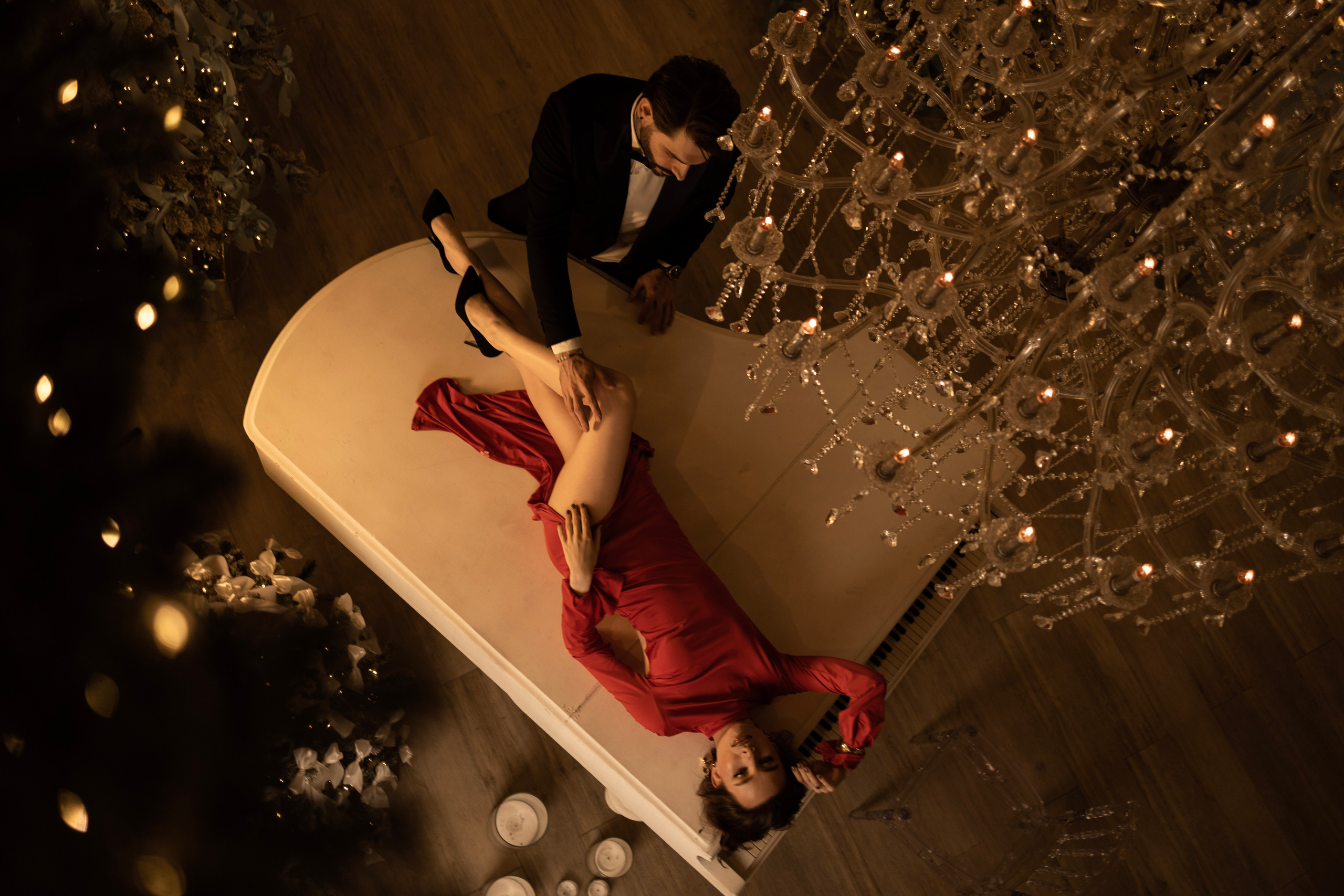 Новогодняя Love story. Фотограф Арина Шмакова