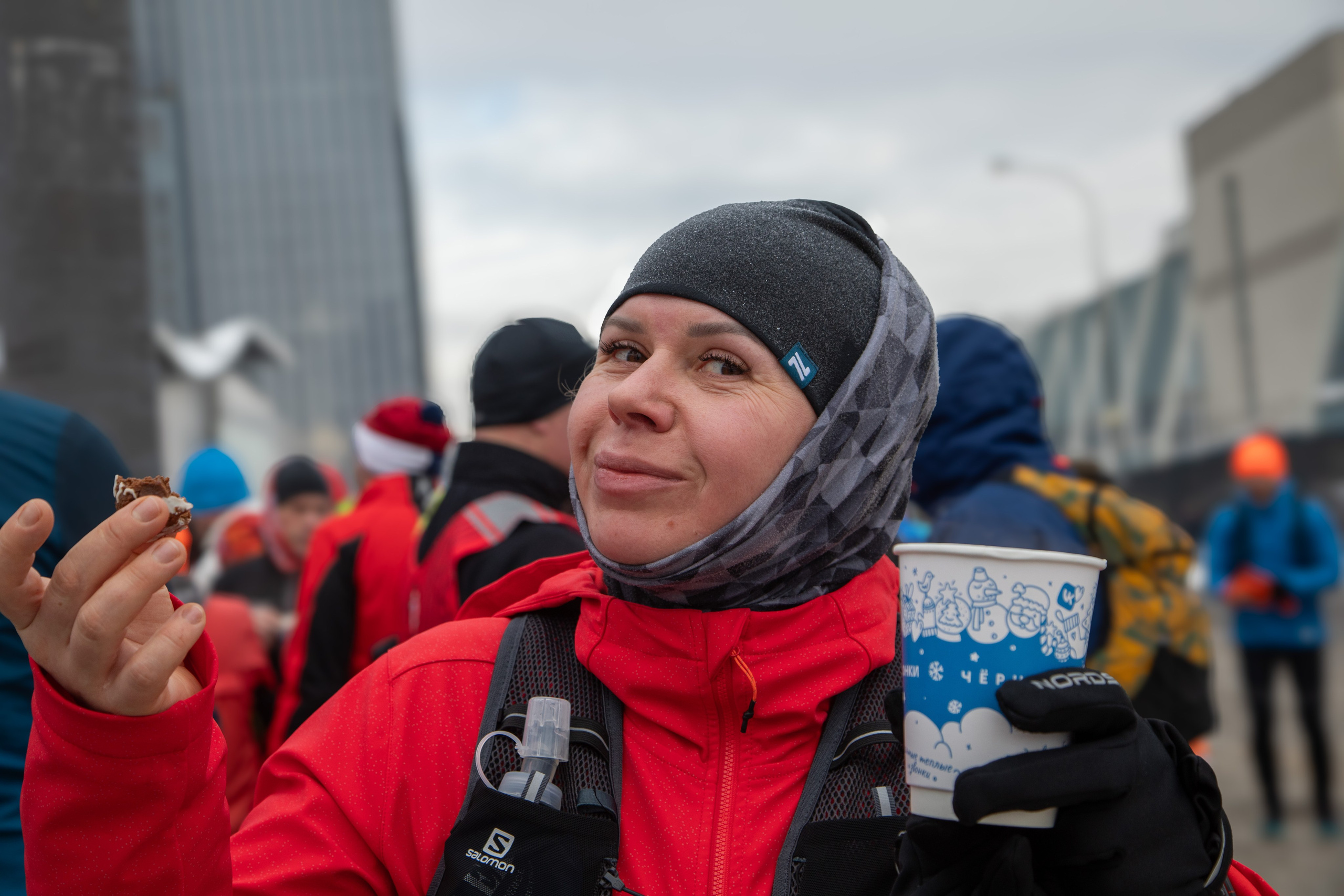 Марафон у дома, 10 этап, SEVERЯNE, 11 февраля 2024 г. Фотограф Сергей Ловкий