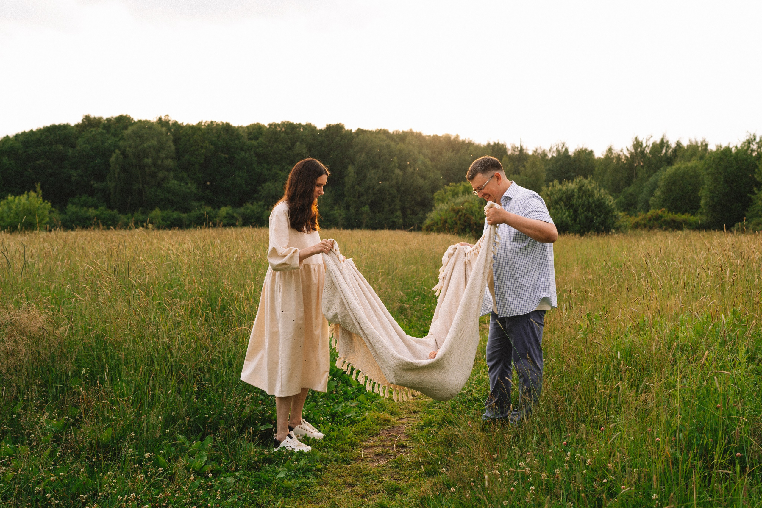Таня, Леша и Полина. Семейный фотограф Валерия Фабричникова, Москва