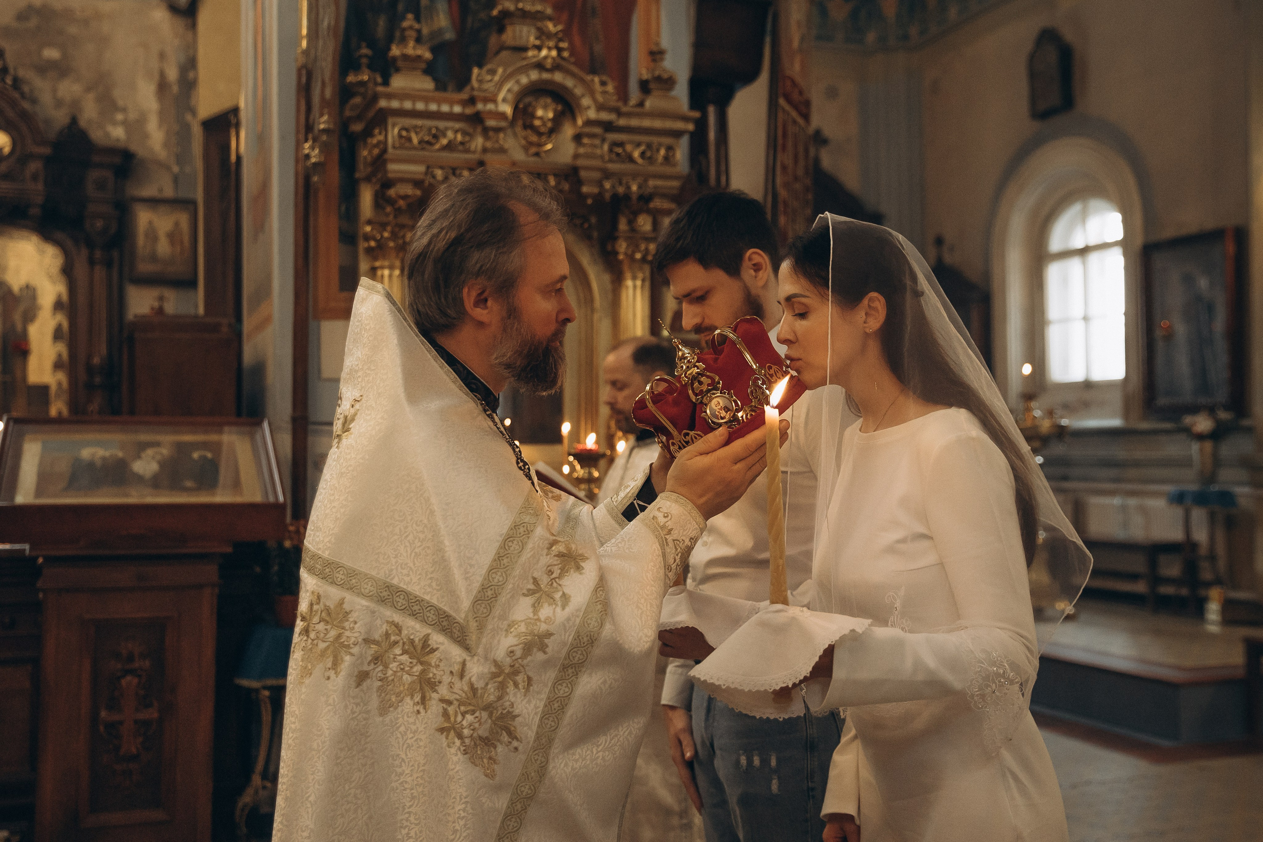 Венчание. Семейный фотограф в Москве и Королеве Евгения Баукова