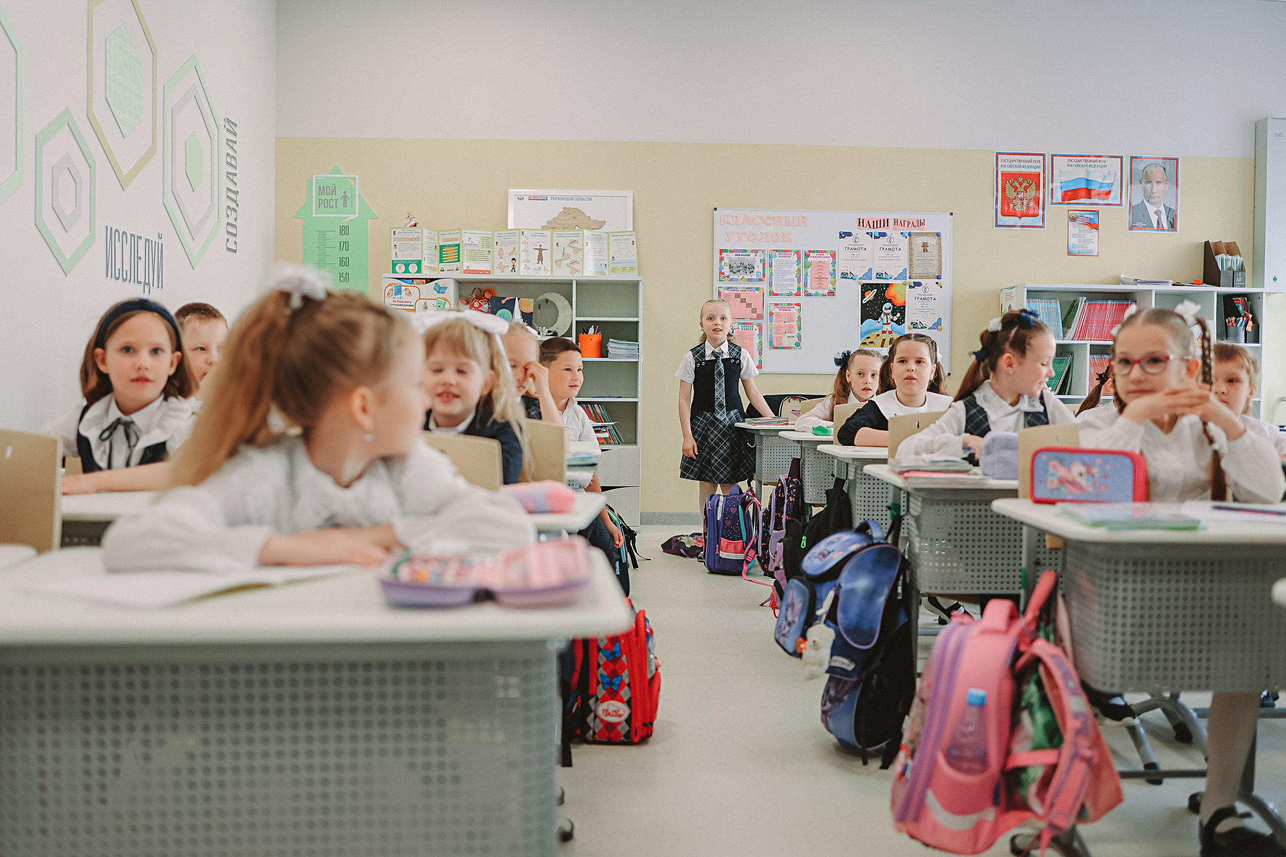 Один день в школе 1 класс. Семейный фотограф Тюмень, фотограф на роды Салмина Мария